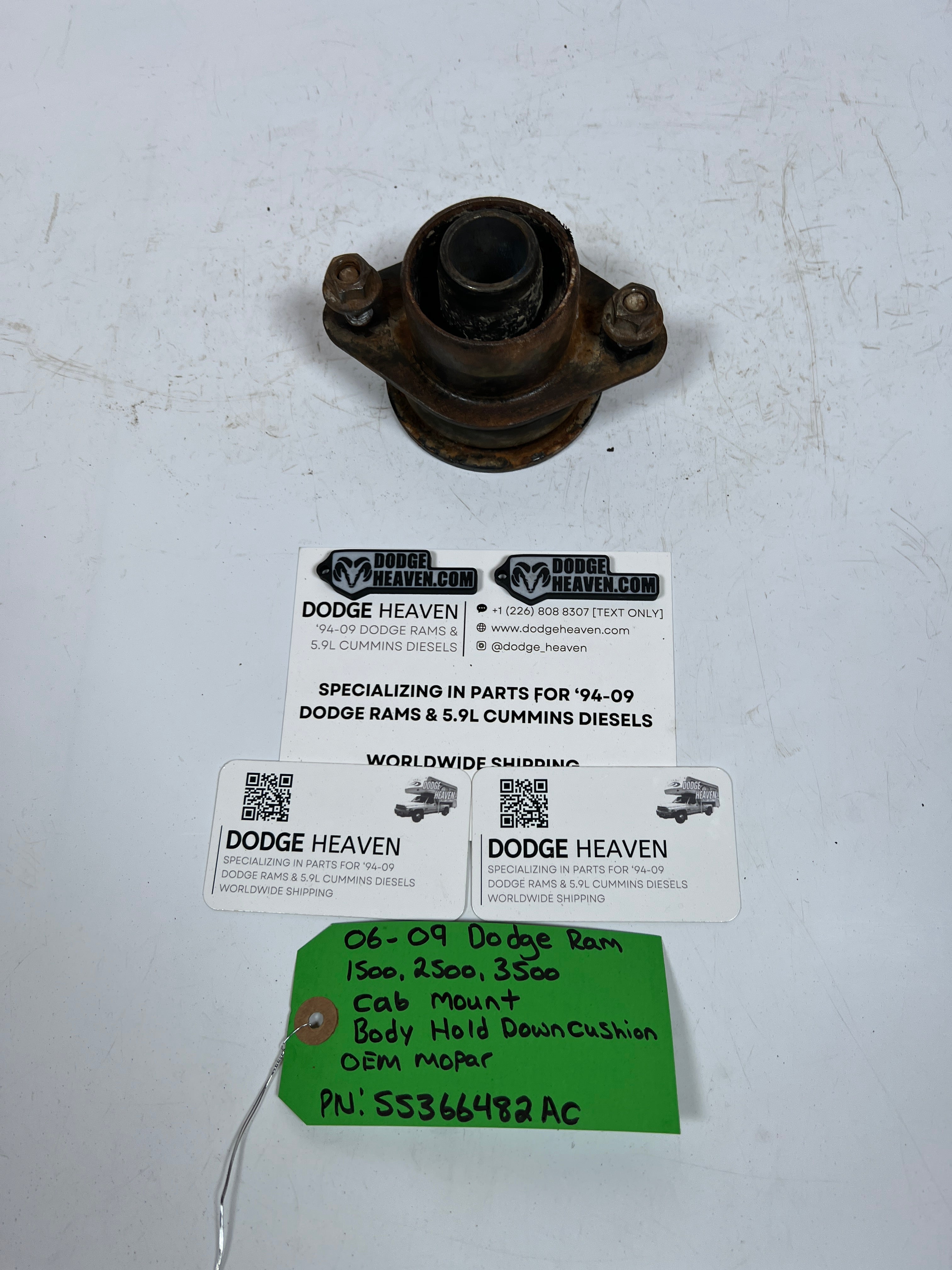 2006-2009 Dodge Ram 1500-3500 Cab Mount Body Hold Down Bushing