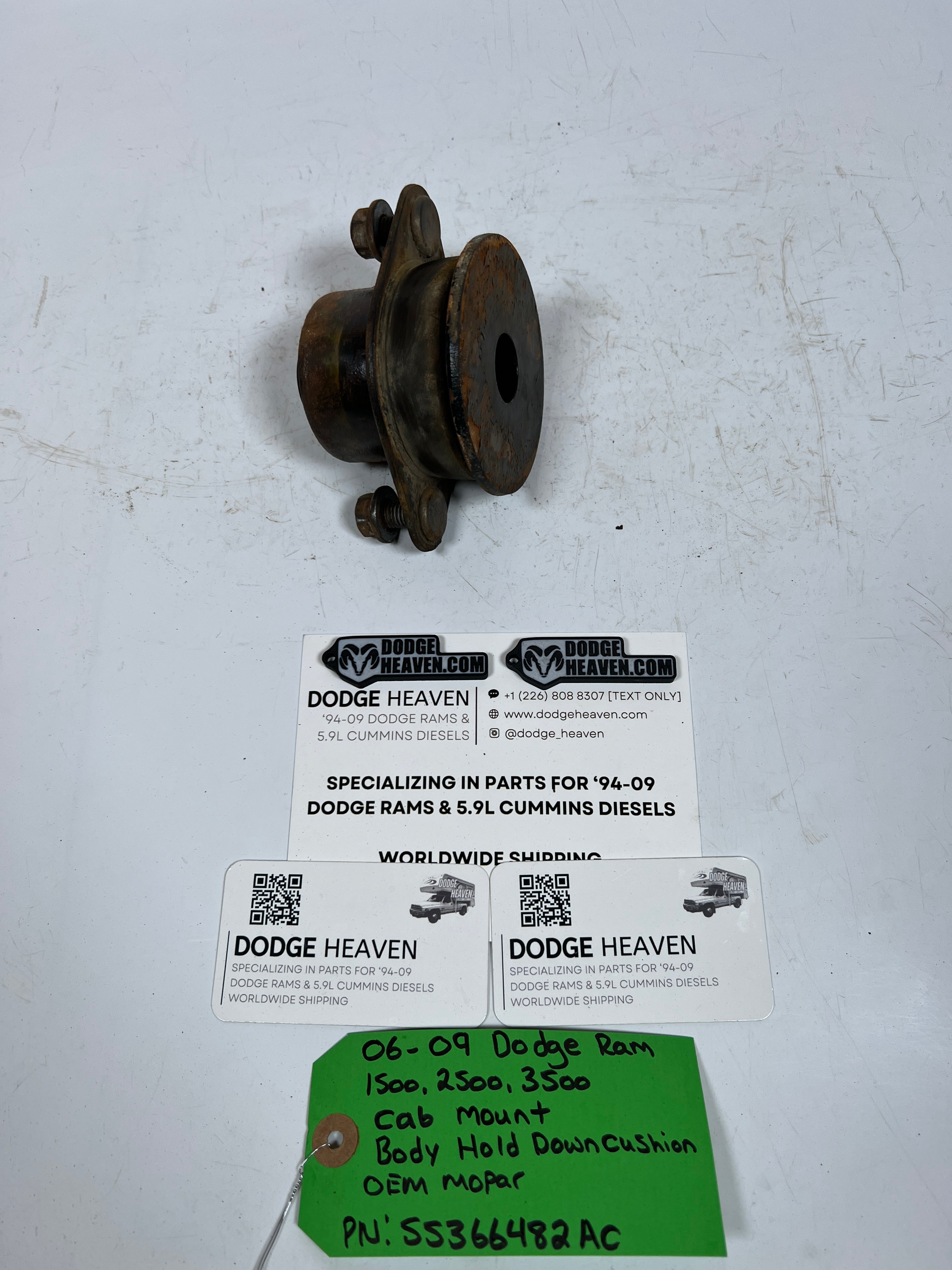 2006-2009 Dodge Ram 1500-3500 Cab Mount Body Hold Down Bushing