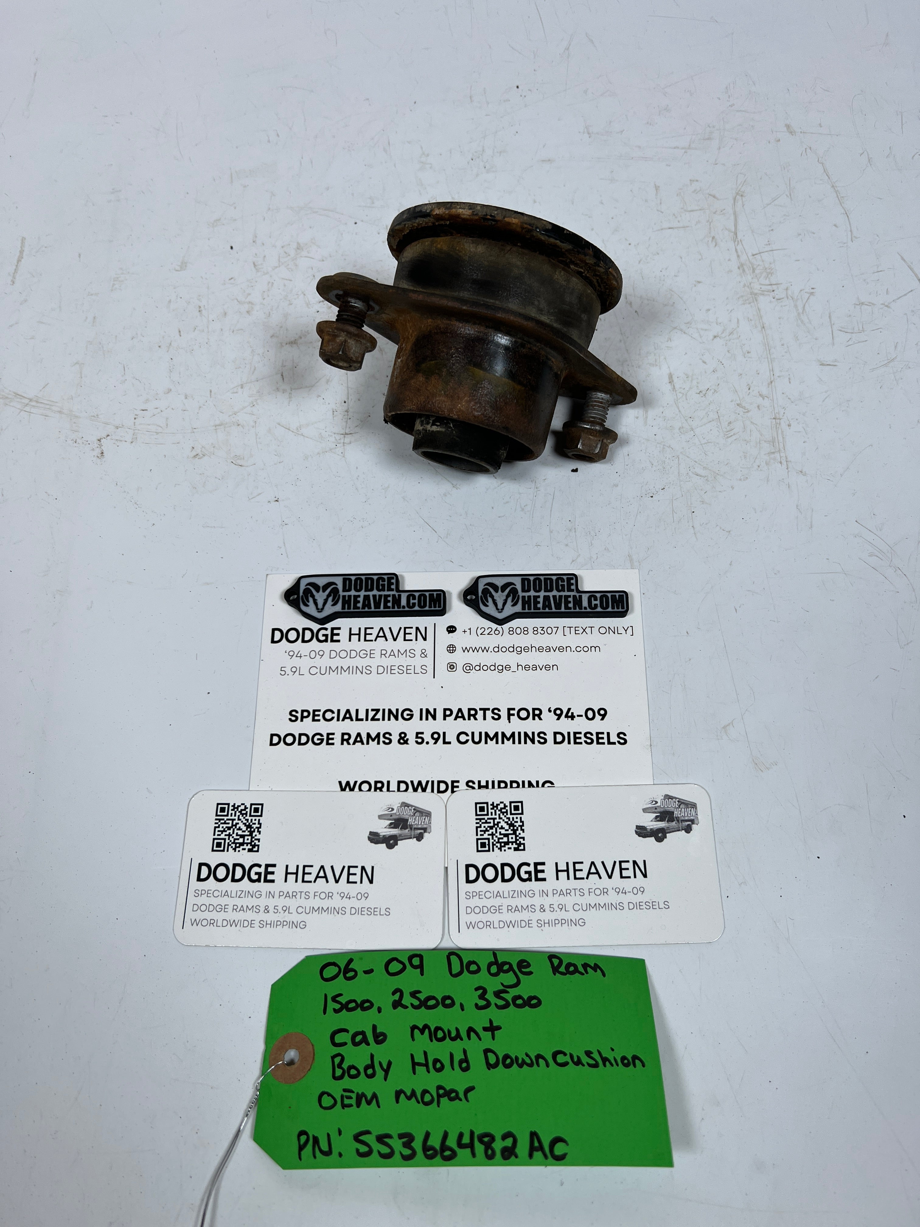2006-2009 Dodge Ram 1500-3500 Cab Mount Body Hold Down Bushing