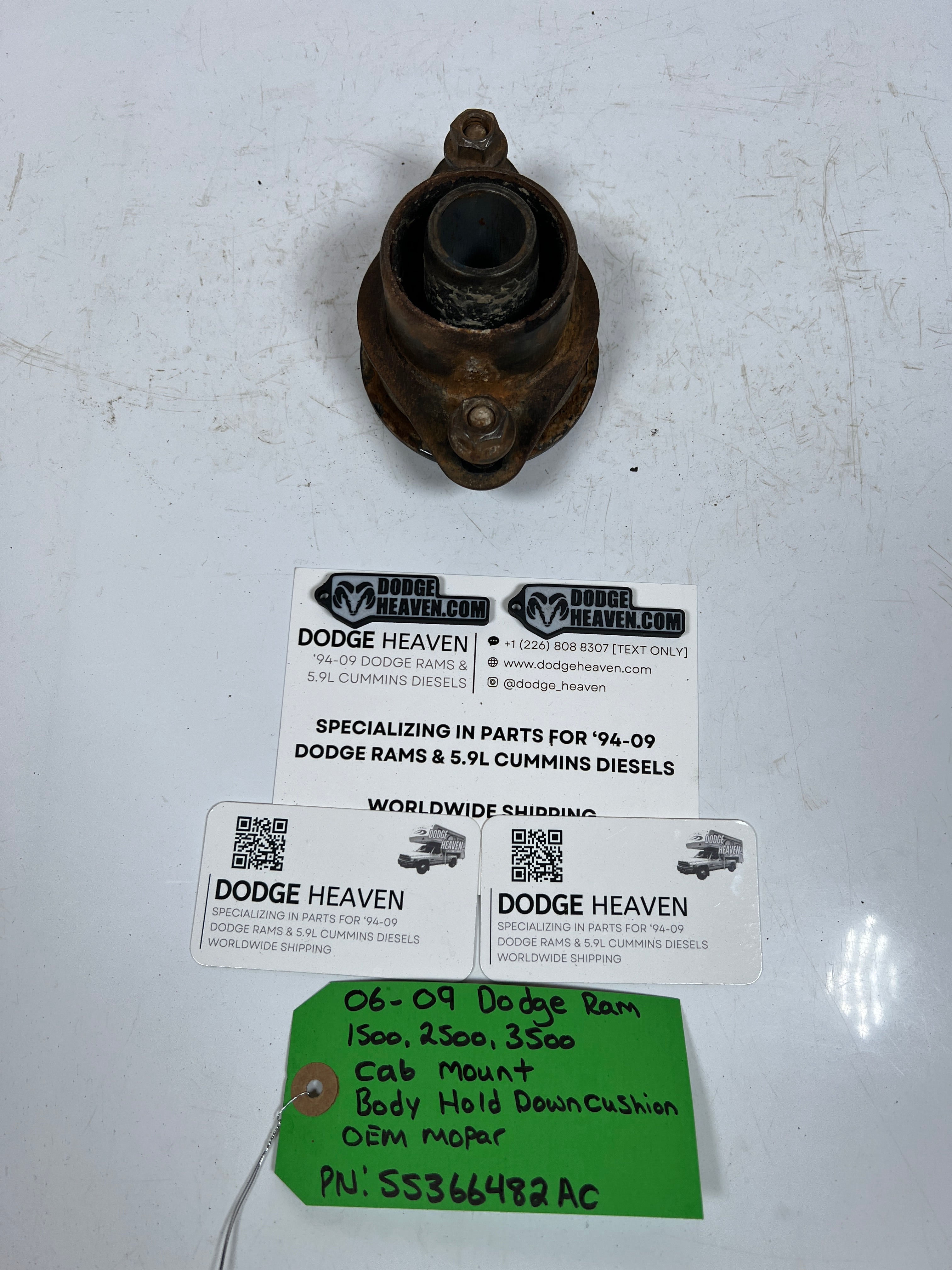 2006-2009 Dodge Ram 1500-3500 Cab Mount Body Hold Down Bushing