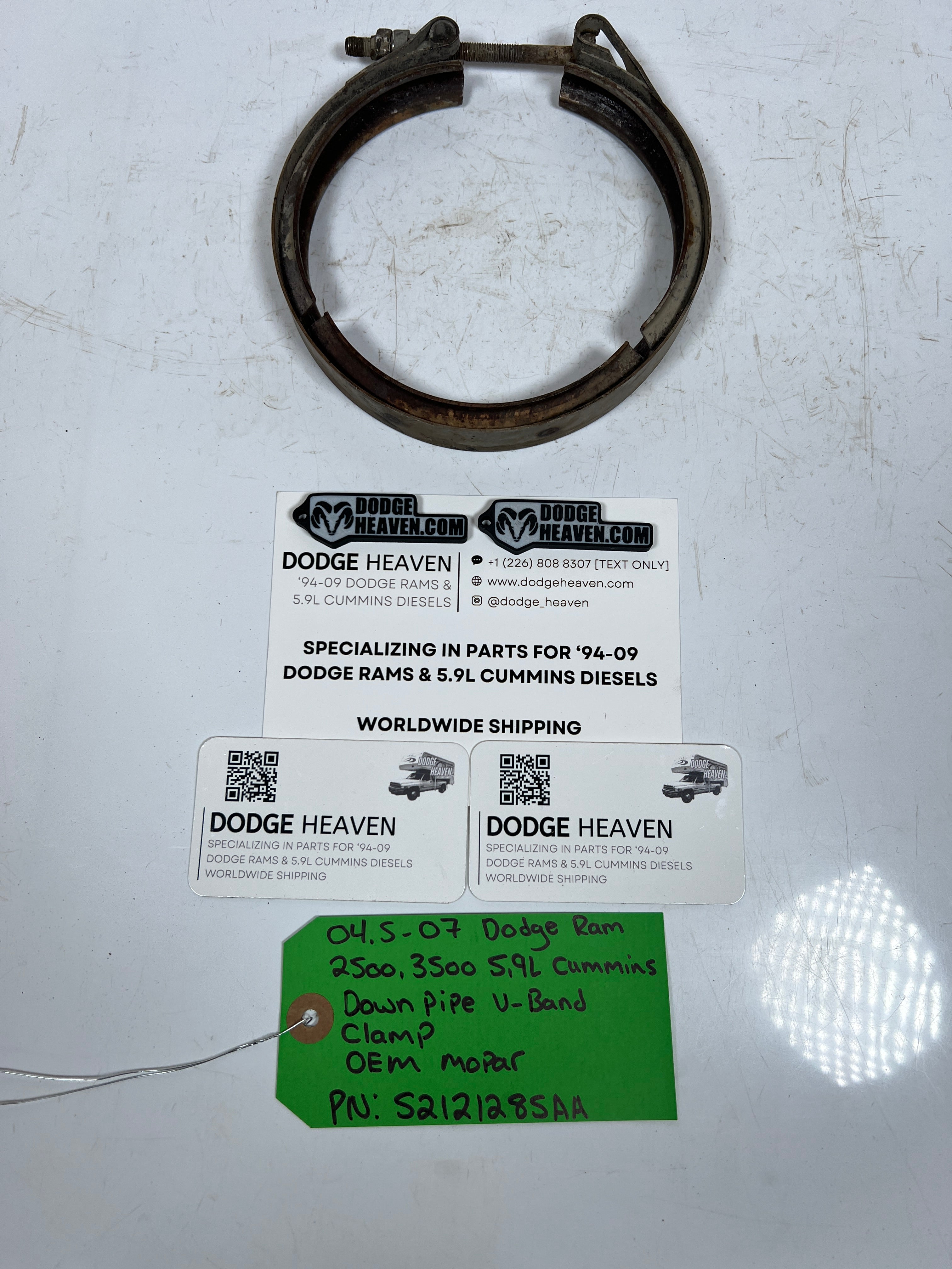 2004.5-2007 Dodge Ram 5.9L Cummins Down Pipe V-Band Clamp