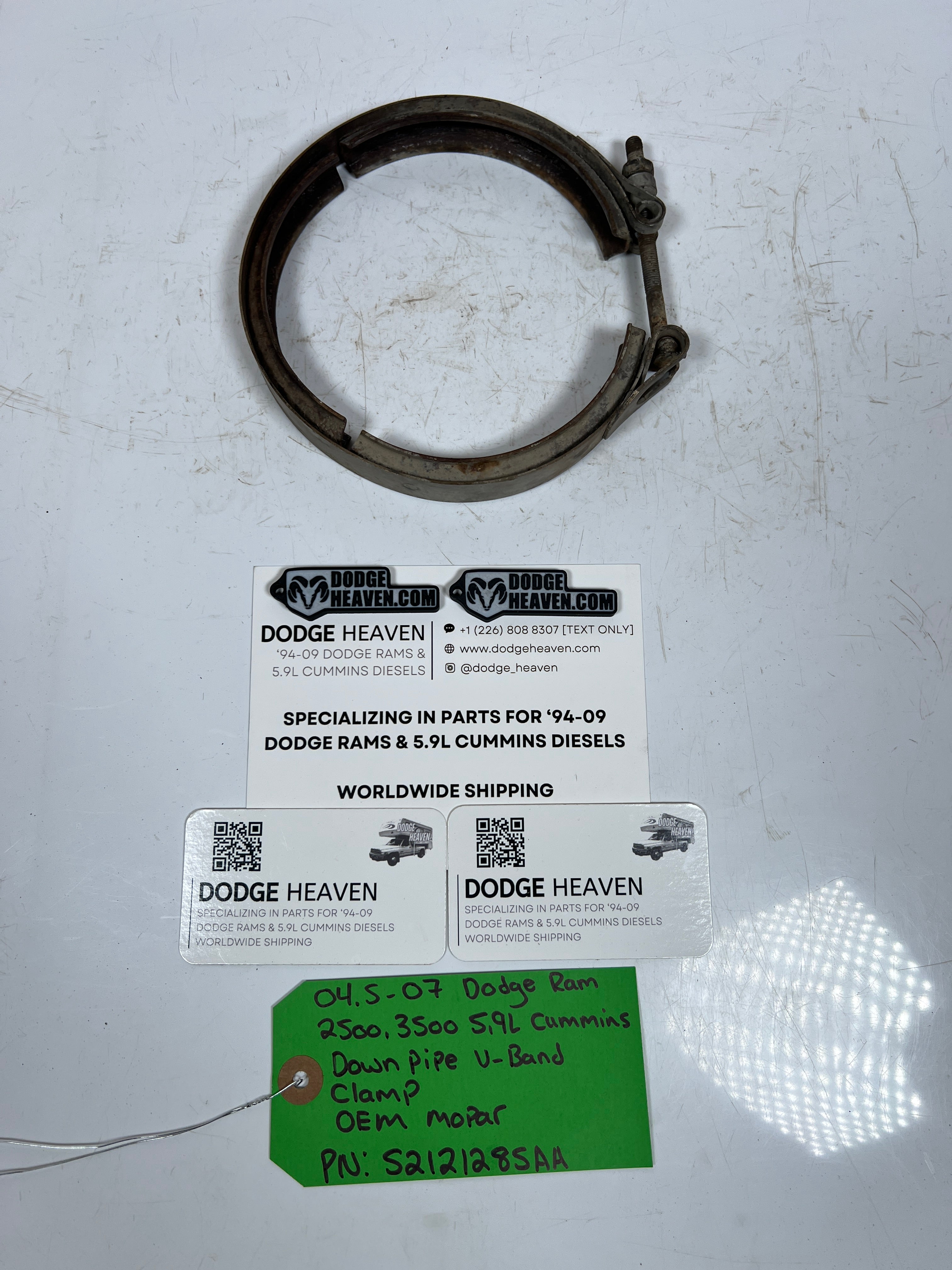 2004.5-2007 Dodge Ram 5.9L Cummins Down Pipe V-Band Clamp