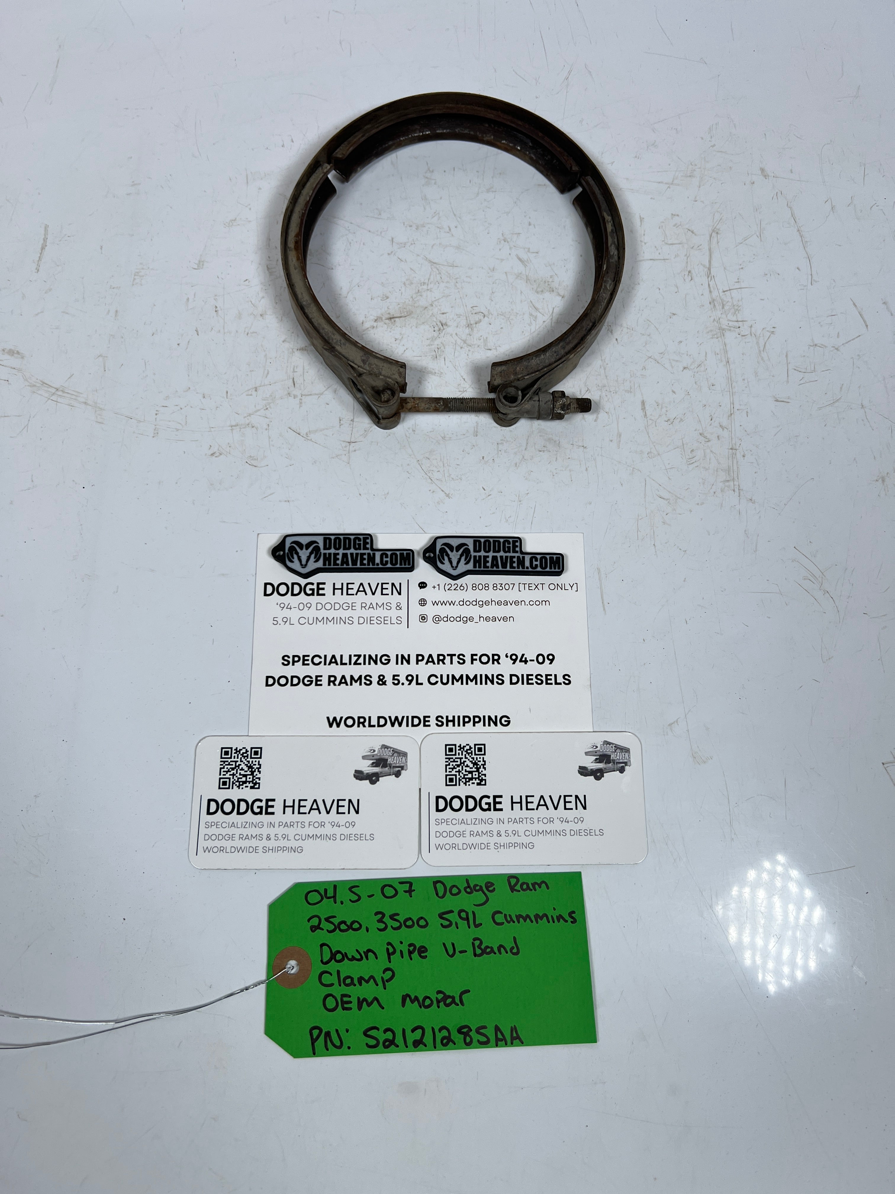 2004.5-2007 Dodge Ram 5.9L Cummins Down Pipe V-Band Clamp