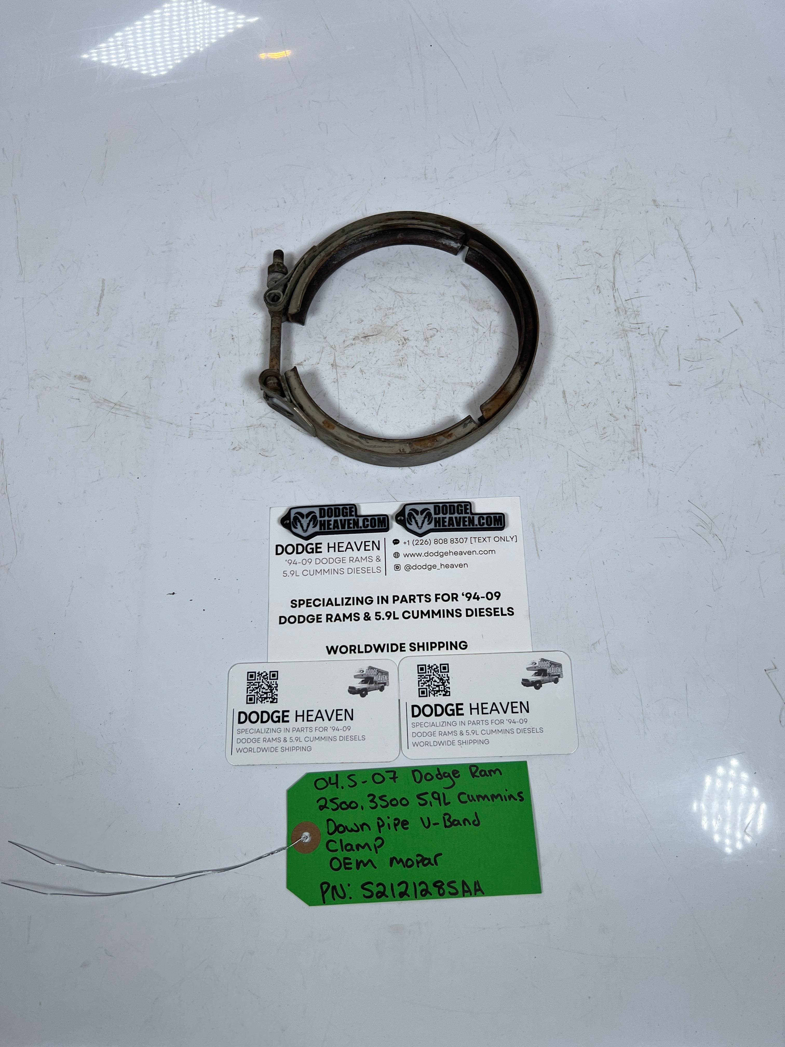 2004.5-2007 Dodge Ram 5.9L Cummins Down Pipe V-Band Clamp