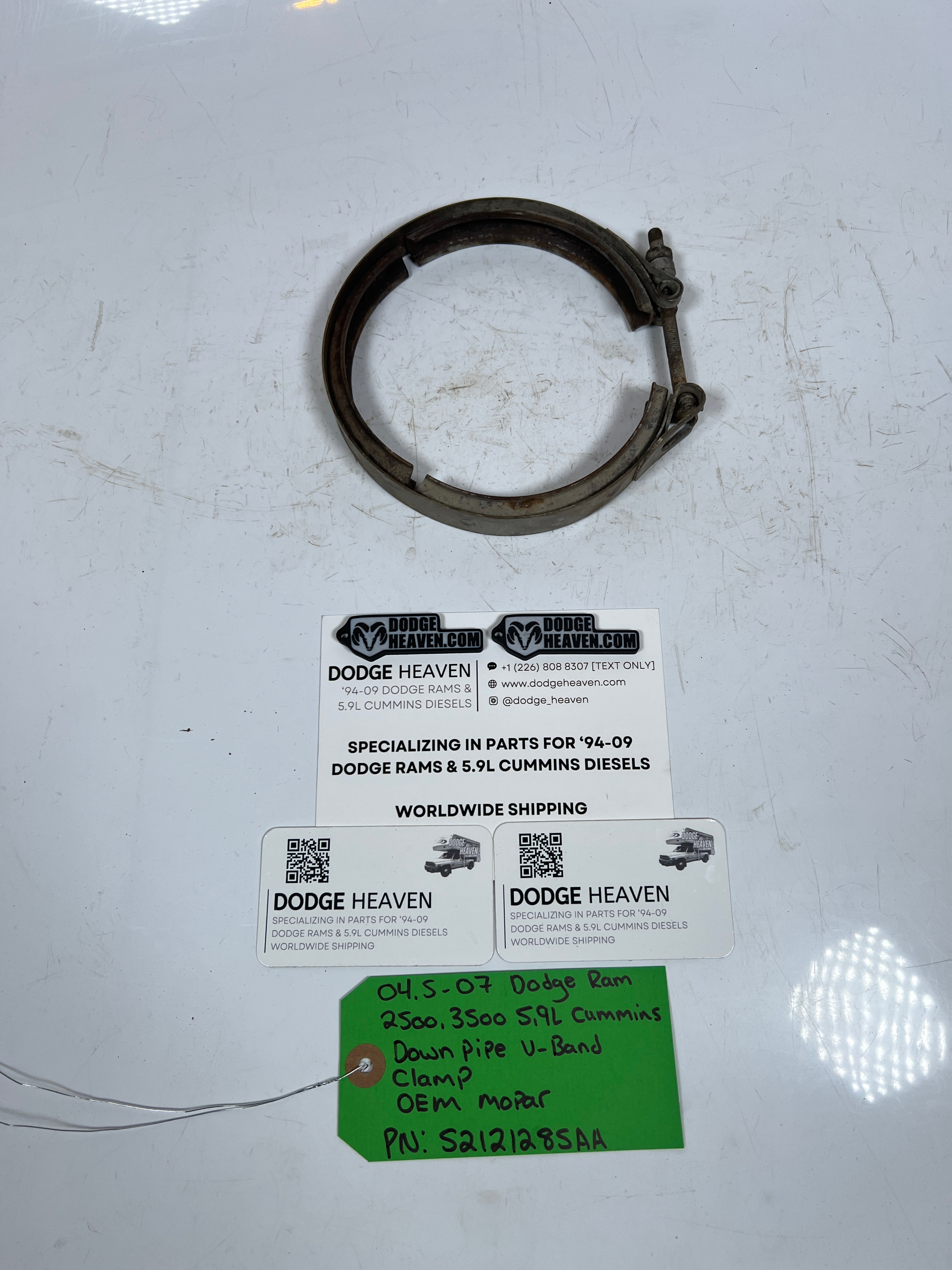 2004.5-2007 Dodge Ram 5.9L Cummins Down Pipe V-Band Clamp
