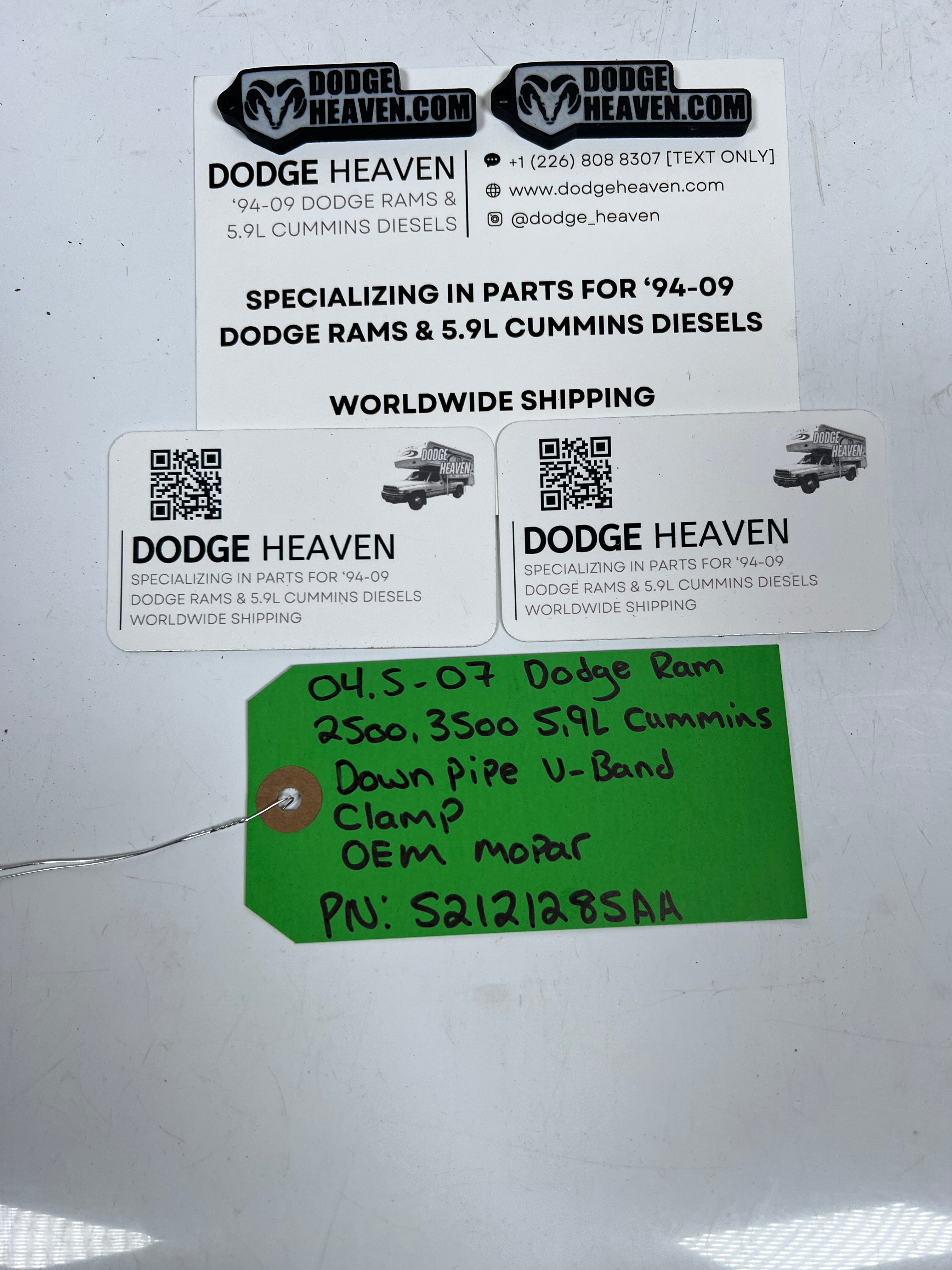 2004.5-2007 Dodge Ram 5.9L Cummins Down Pipe V-Band Clamp