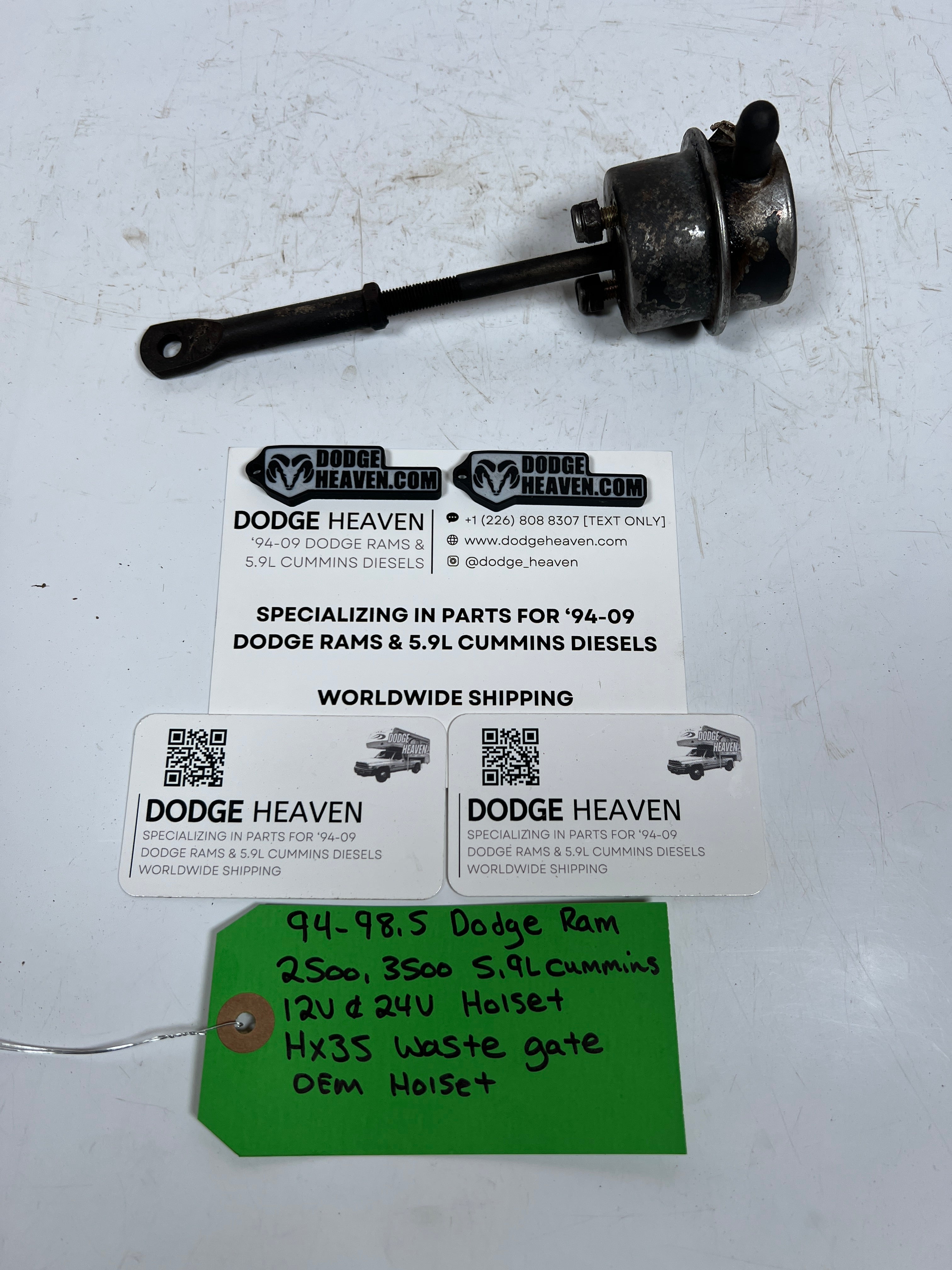 1994-1998.5 Dodge Ram 5.9L 12 Valve & 24 Valve 5.9l Cummins HX35 Waste Gate