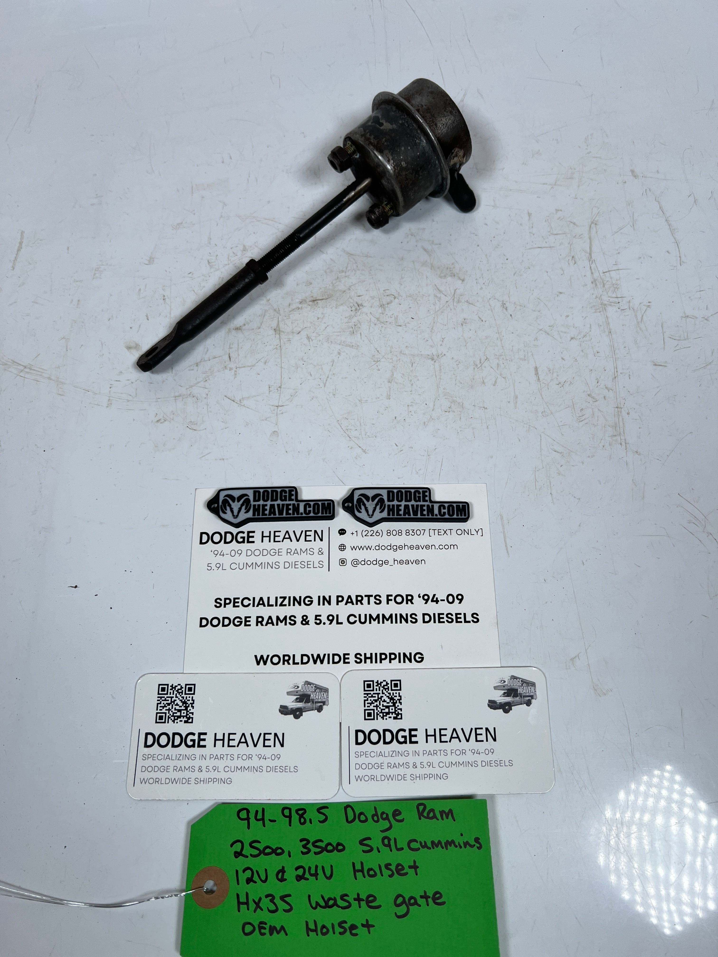 1994-1998.5 Dodge Ram 5.9L 12 Valve & 24 Valve 5.9l Cummins HX35 Waste Gate