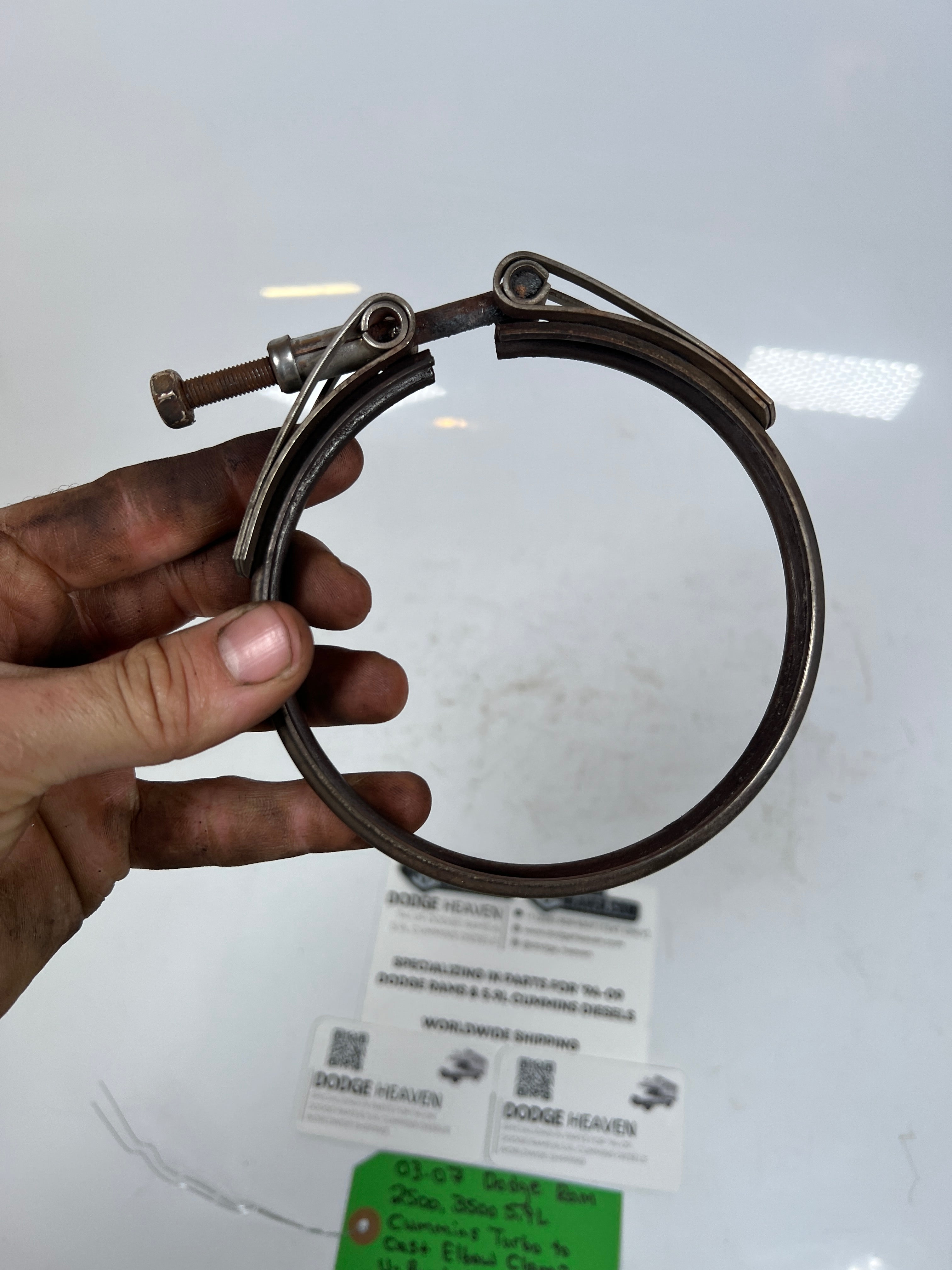 2003-2007 Dodge Ram 5.9L Cummins Turbo to Exhaust Elbow V-band Clamp