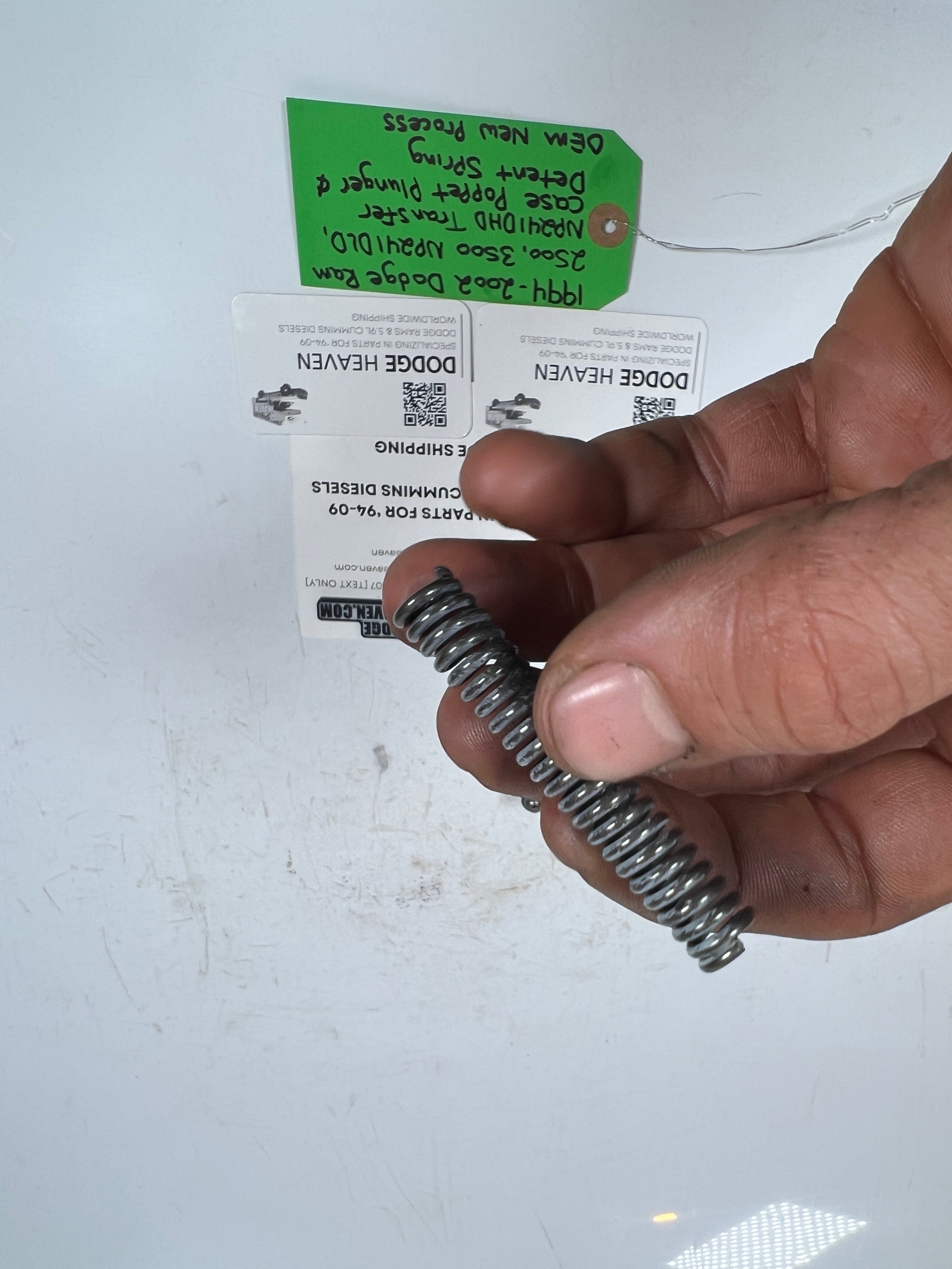 1994-2002 Dodge Ram 241DLD 241DHD Transfer Case Poppet Plunger & Detent Spring