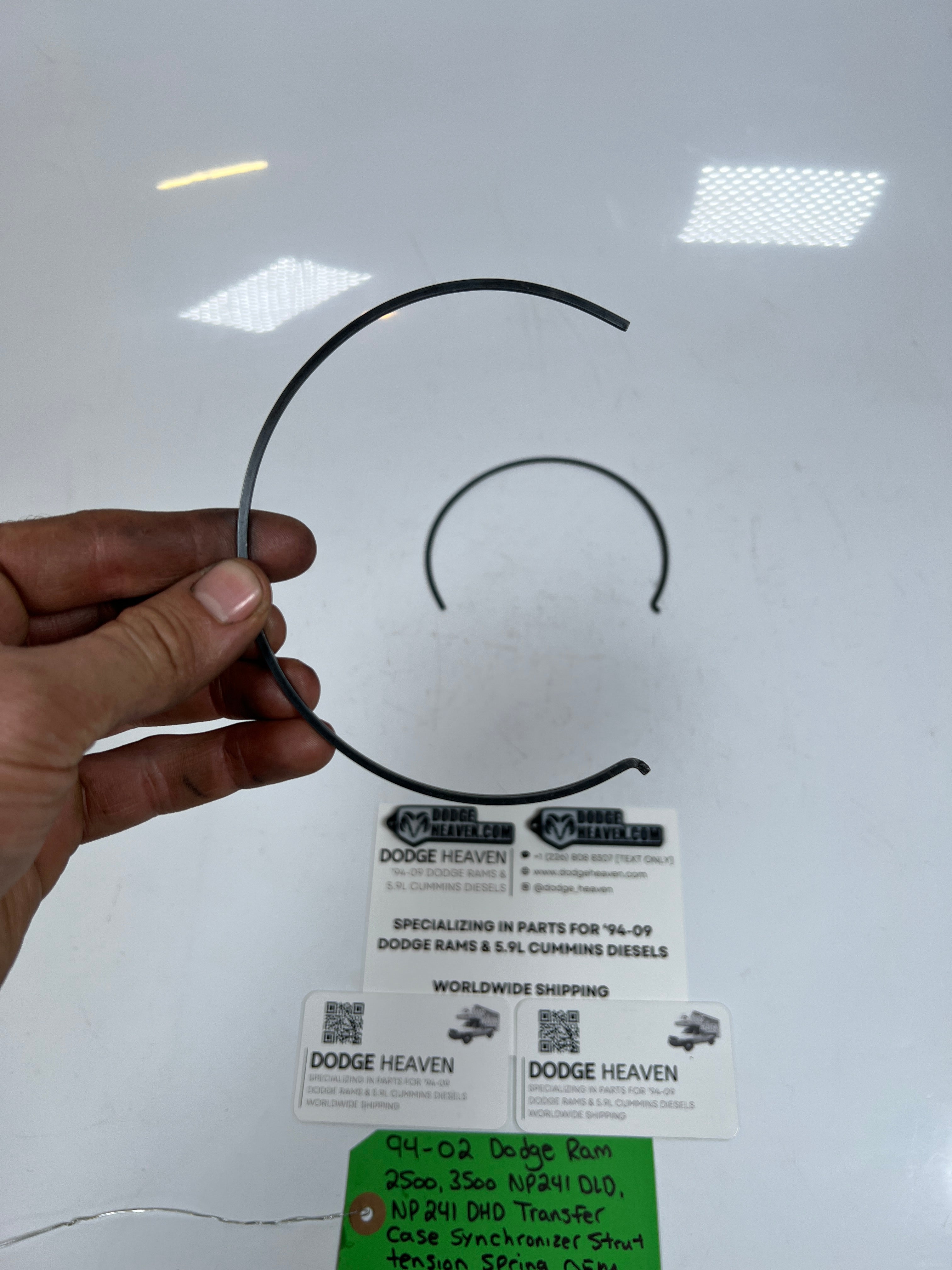1994-2002 Dodge Ram 241DLD 241DHD Transfer Case Synchro Strut Tension Spring
