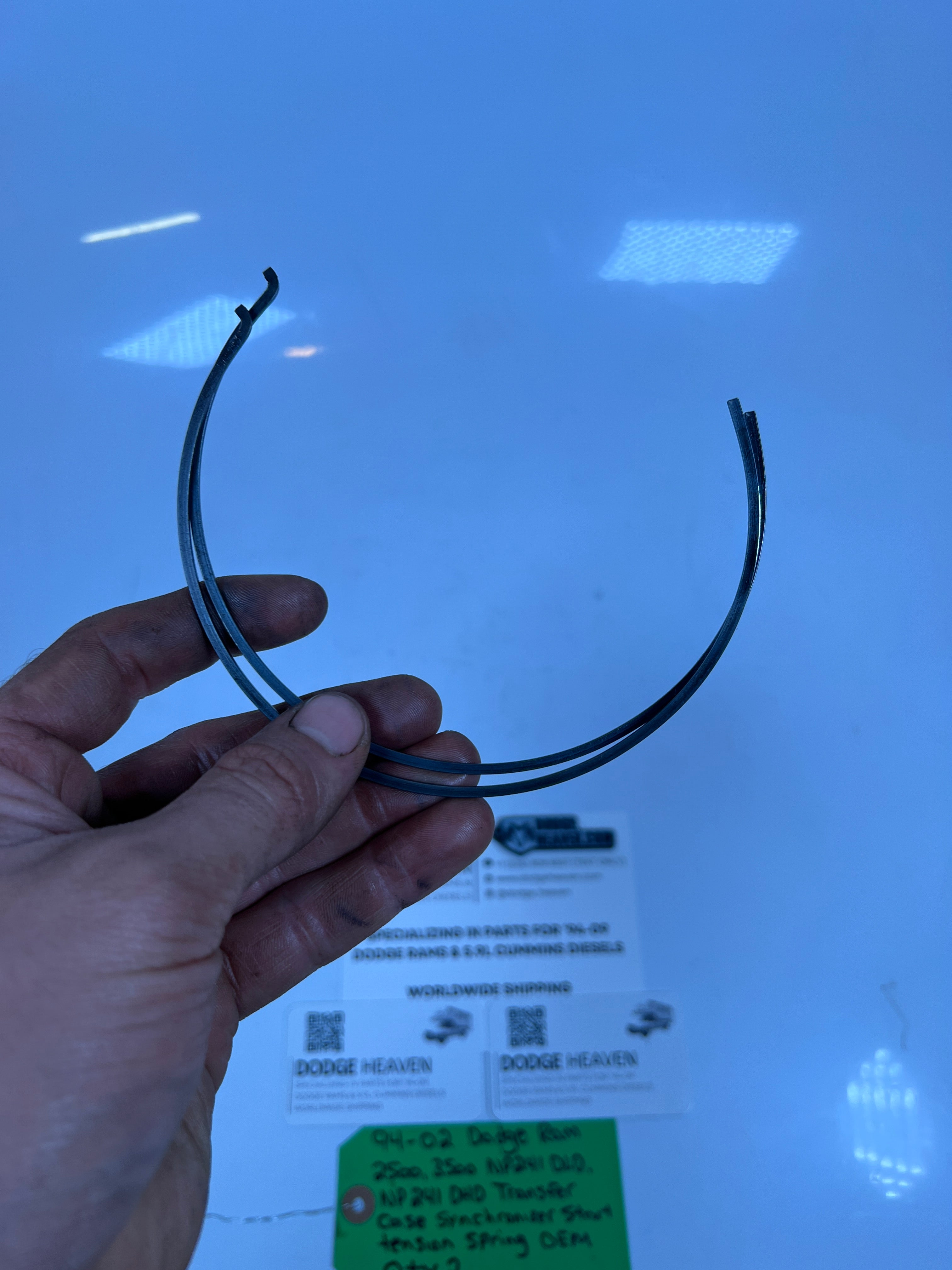 1994-2002 Dodge Ram 241DLD 241DHD Transfer Case Synchro Strut Tension Spring