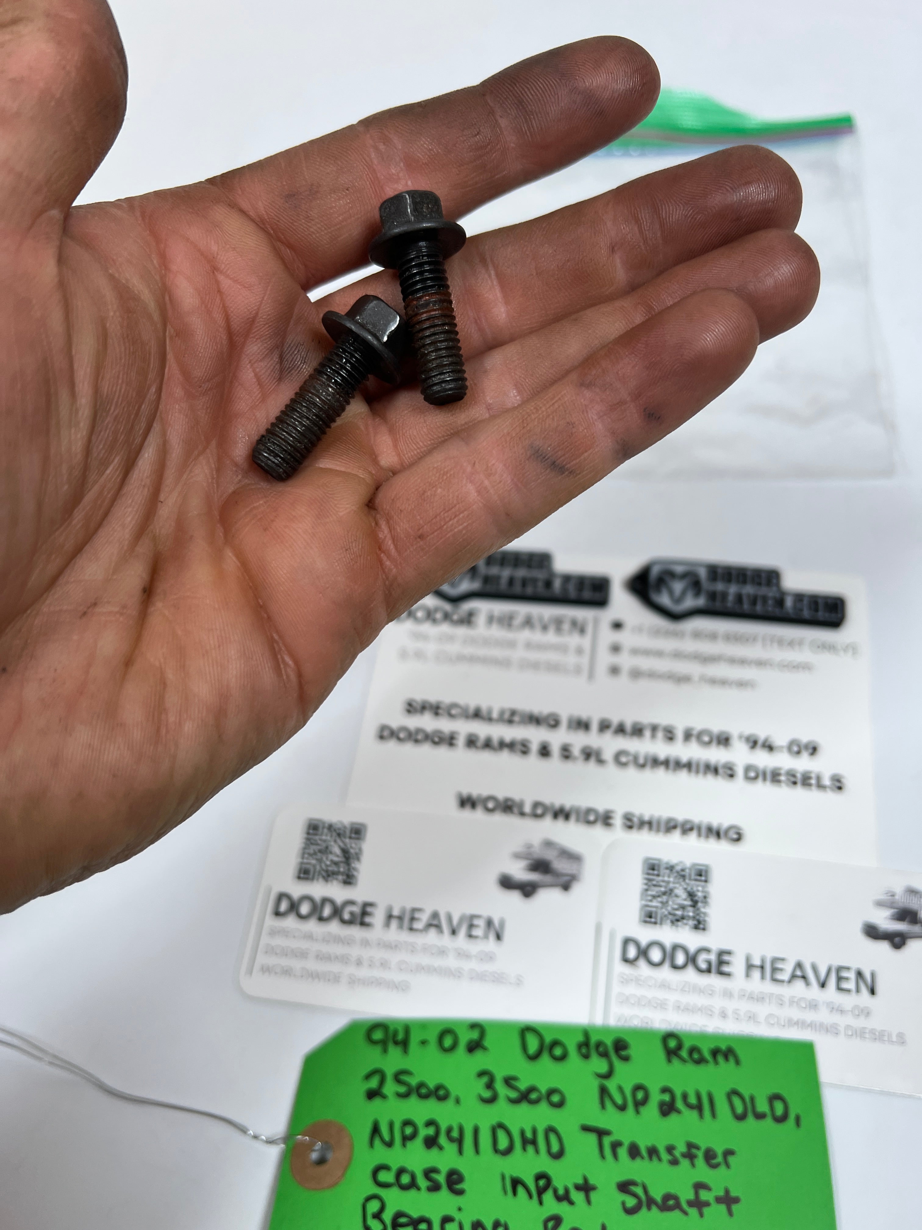 1994-2002 Dodge Ram 241DLD DHD Transfer Case Input Shaft Bearing Retainer Bolts