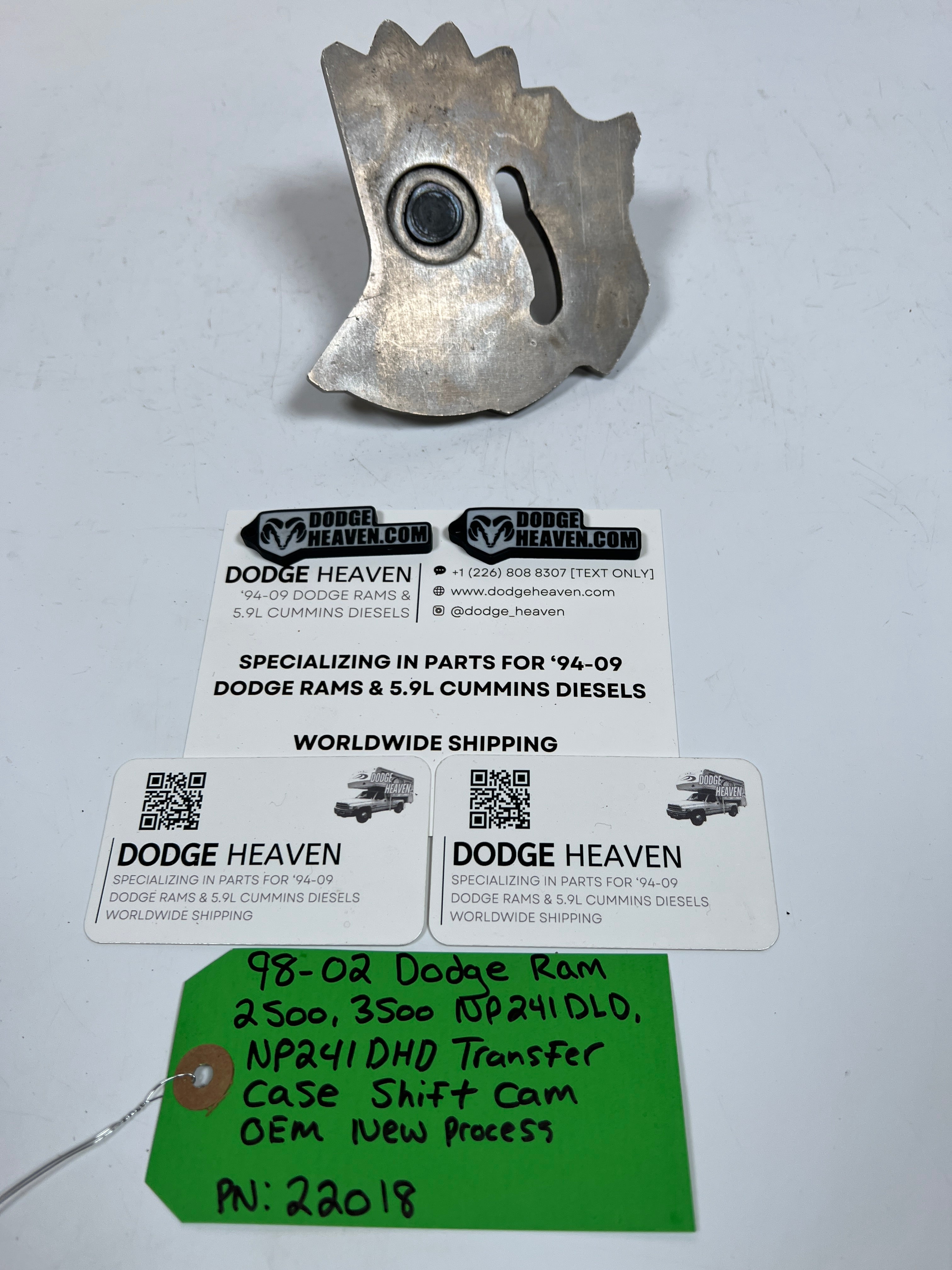 1998-2002 Dodge Ram 241DLD 241DHD Transfer Case Shfit Cam New Process