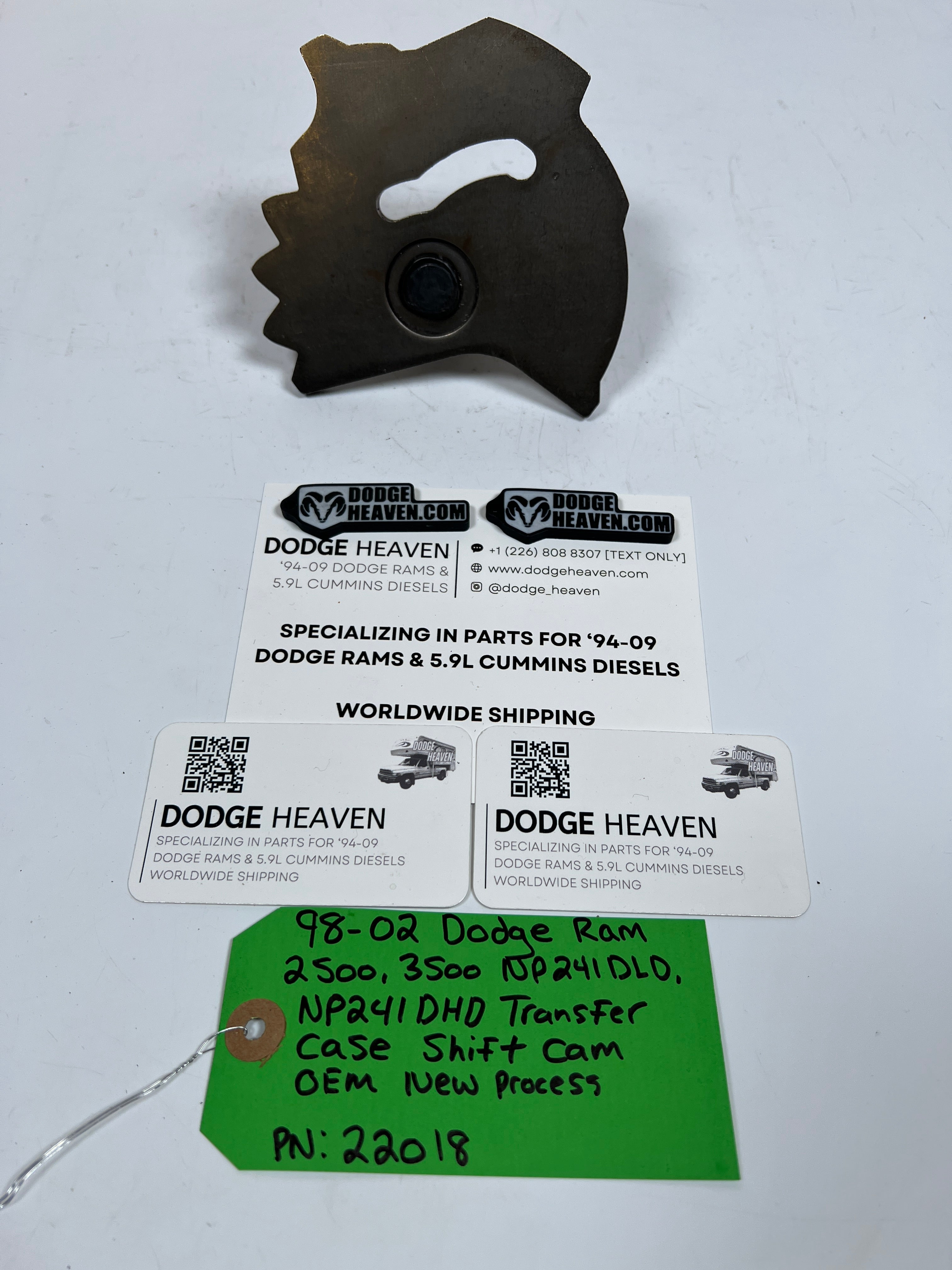 1998-2002 Dodge Ram 241DLD 241DHD Transfer Case Shfit Cam New Process