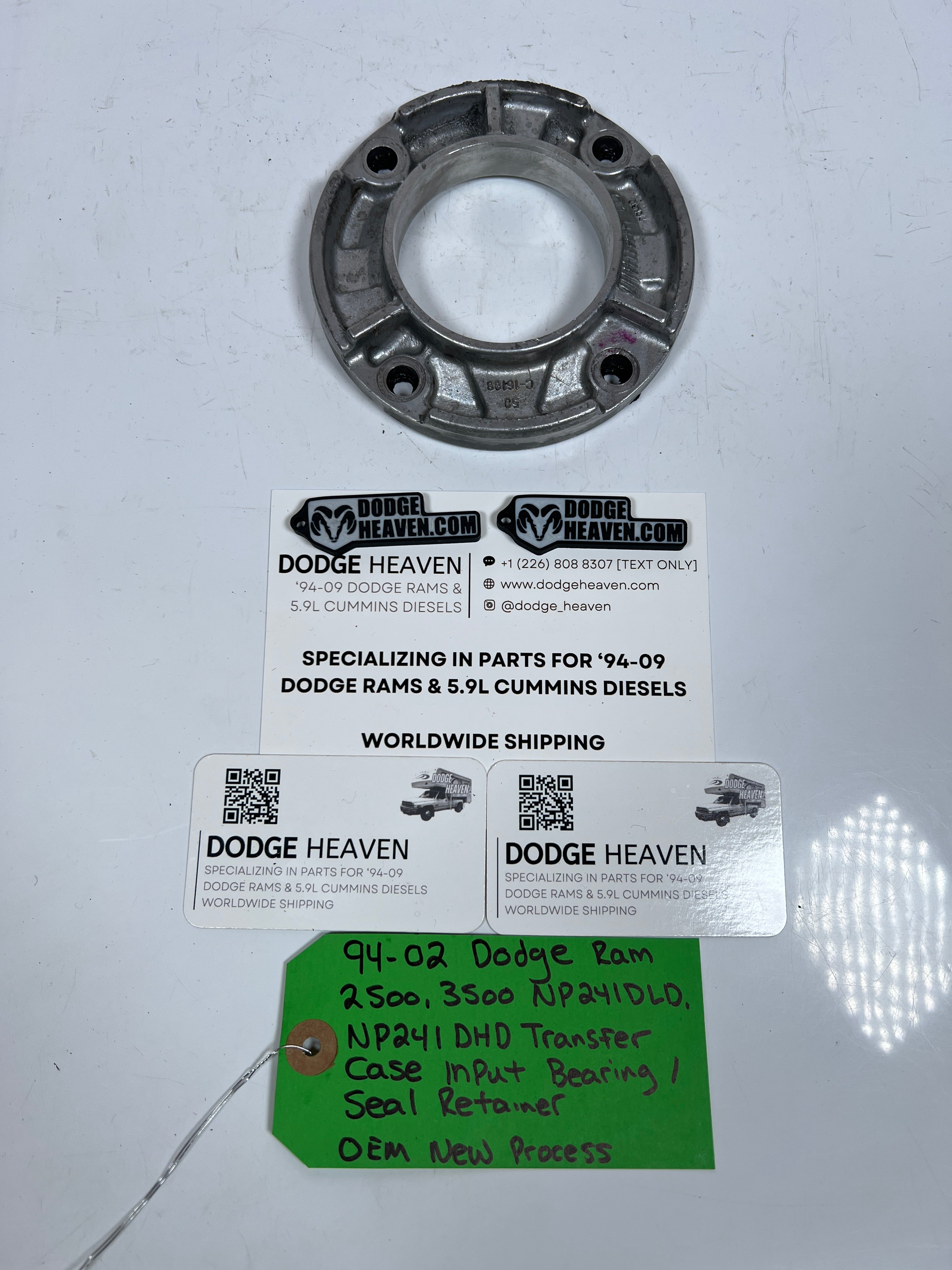 1994-2002 Dodge Ram 241DLD 241DHD Transfer Case Input Bearing / Seal Retainer