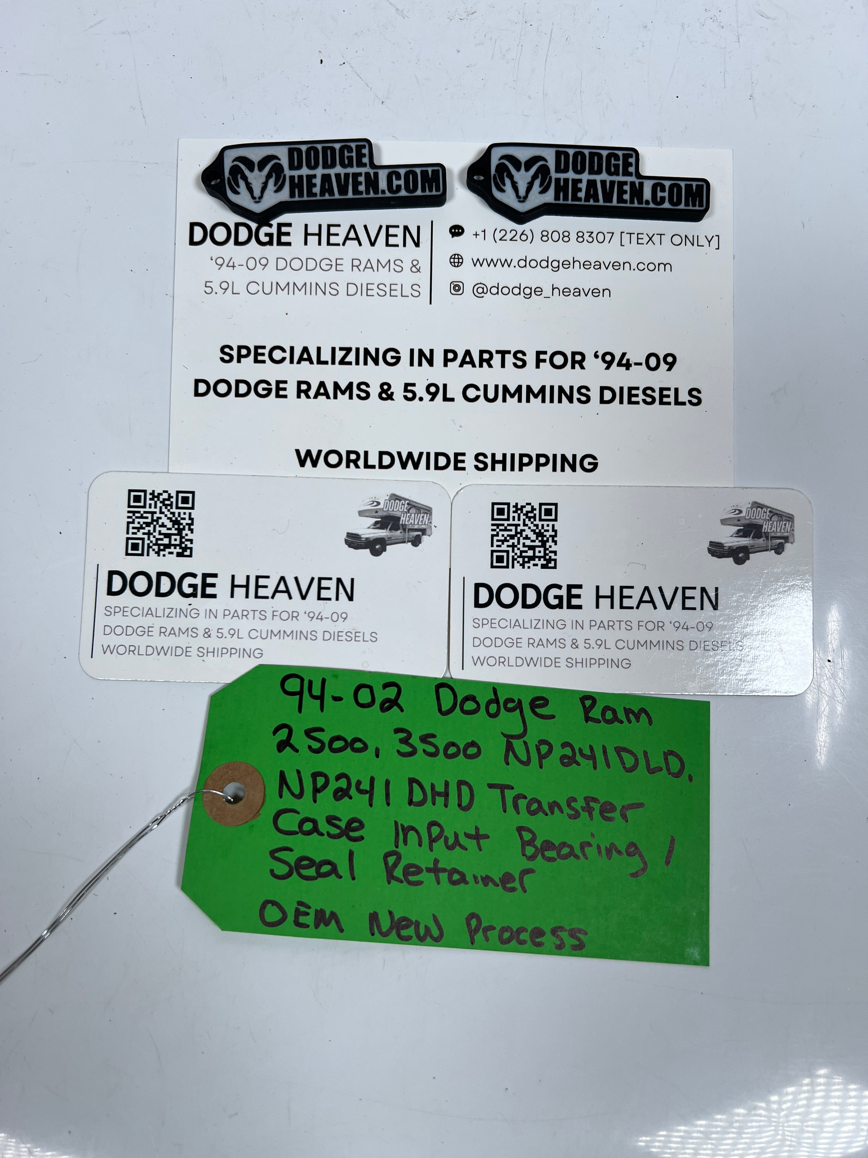1994-2002 Dodge Ram 241DLD 241DHD Transfer Case Input Bearing / Seal Retainer