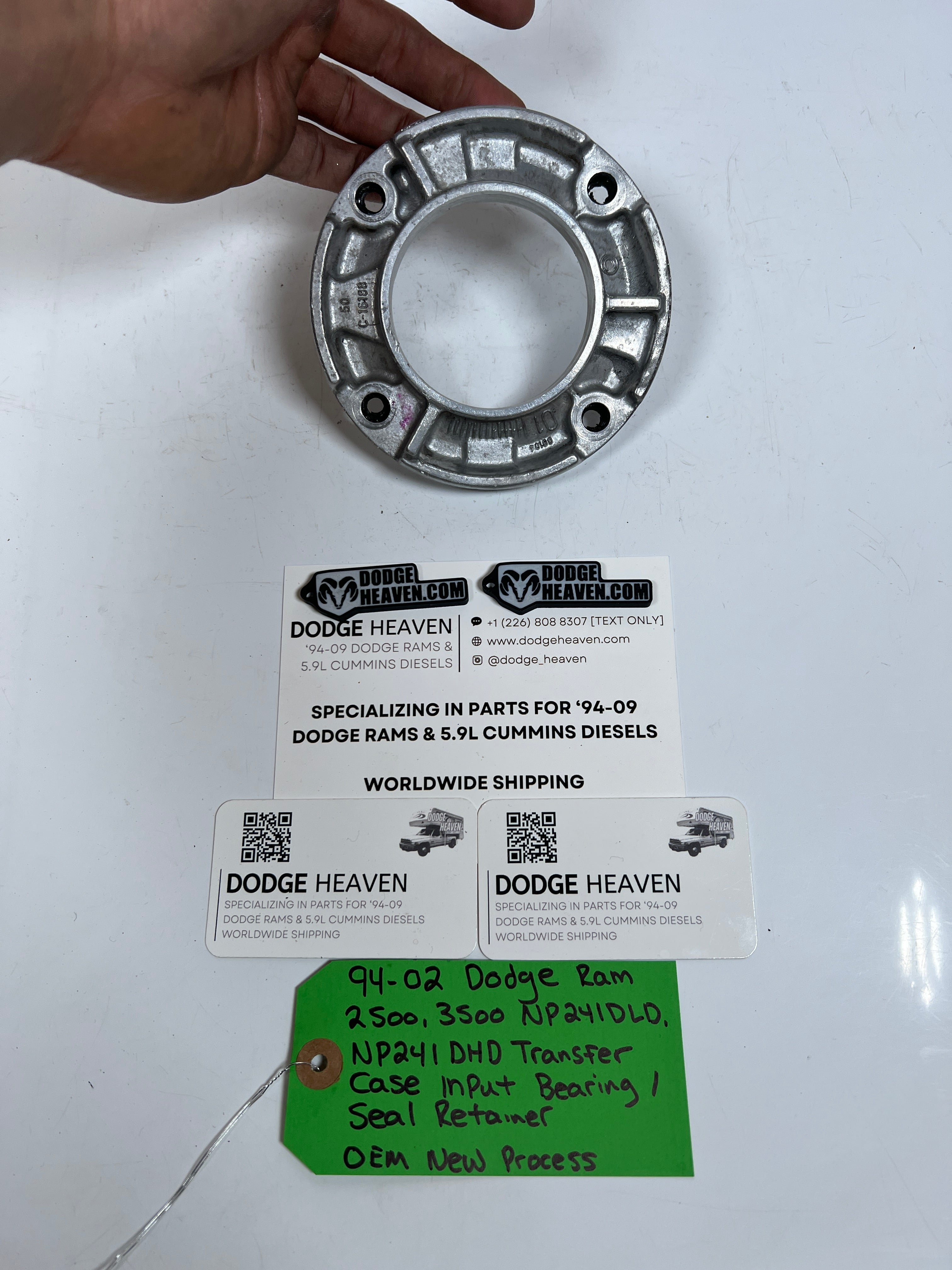 1994-2002 Dodge Ram 241DLD 241DHD Transfer Case Input Bearing / Seal Retainer
