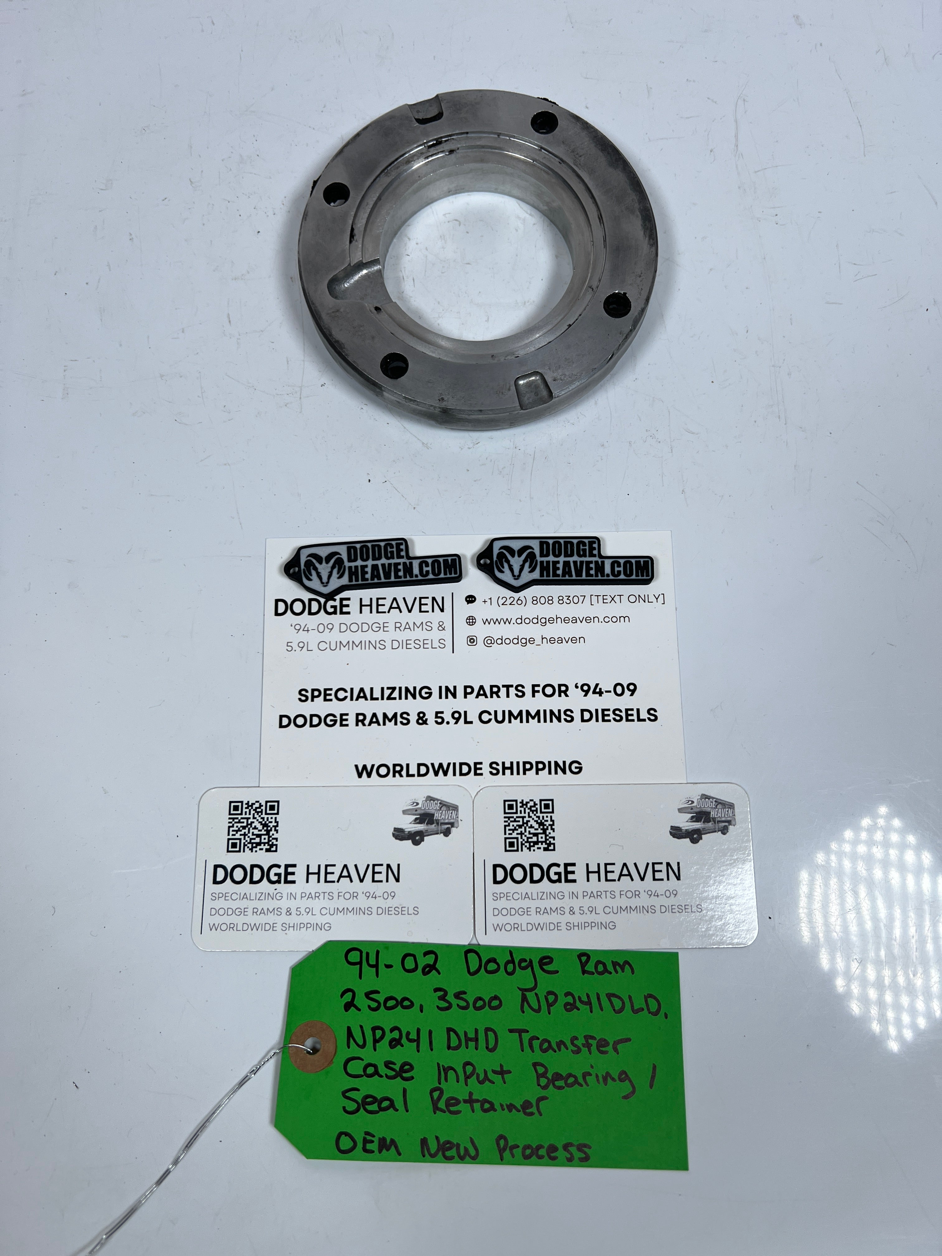 1994-2002 Dodge Ram 241DLD 241DHD Transfer Case Input Bearing / Seal Retainer