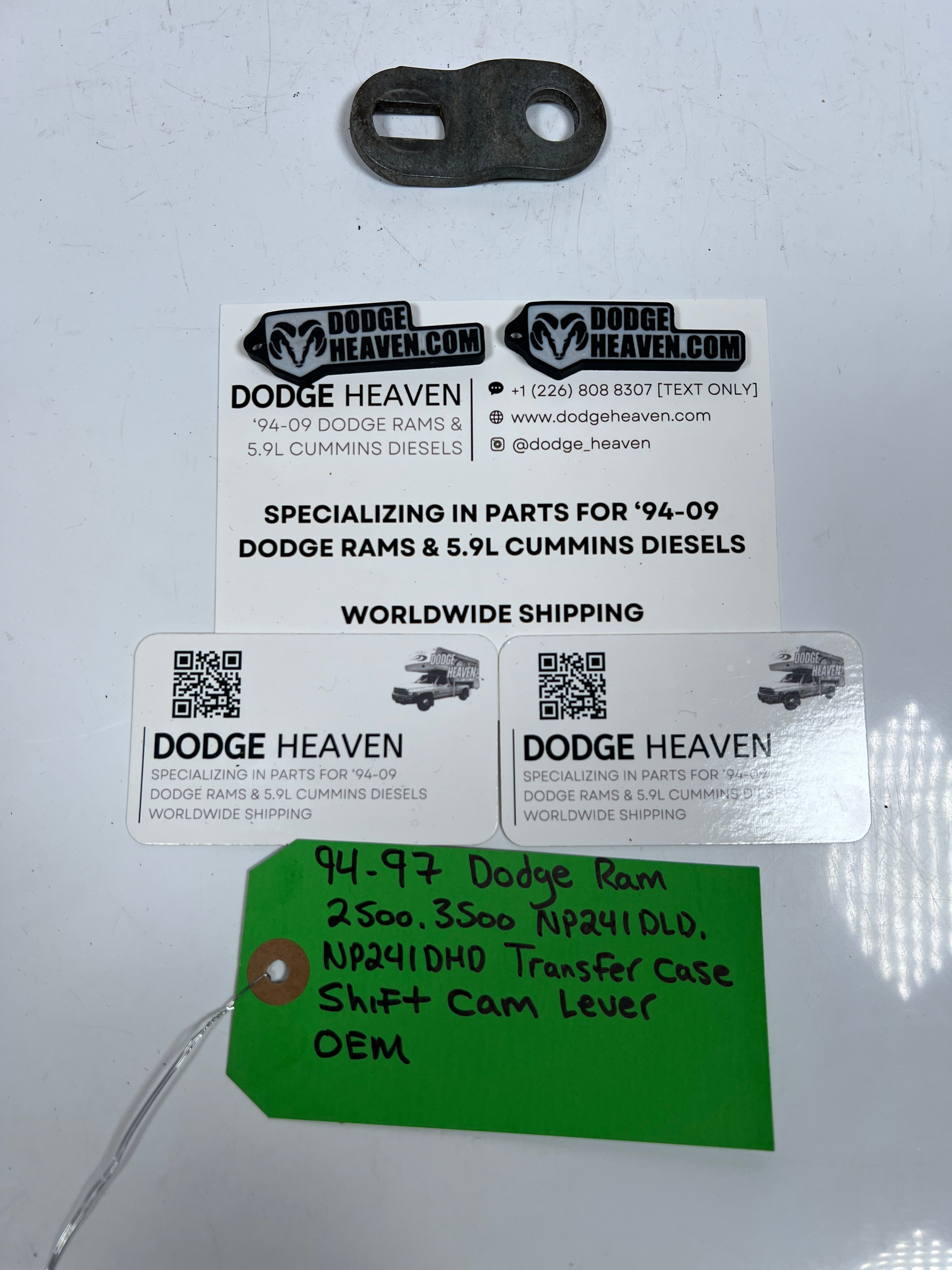 1994-1997 Dodge Ram 241DLD 241DHD Transfer Case Shift Cam Lever OEM New Process