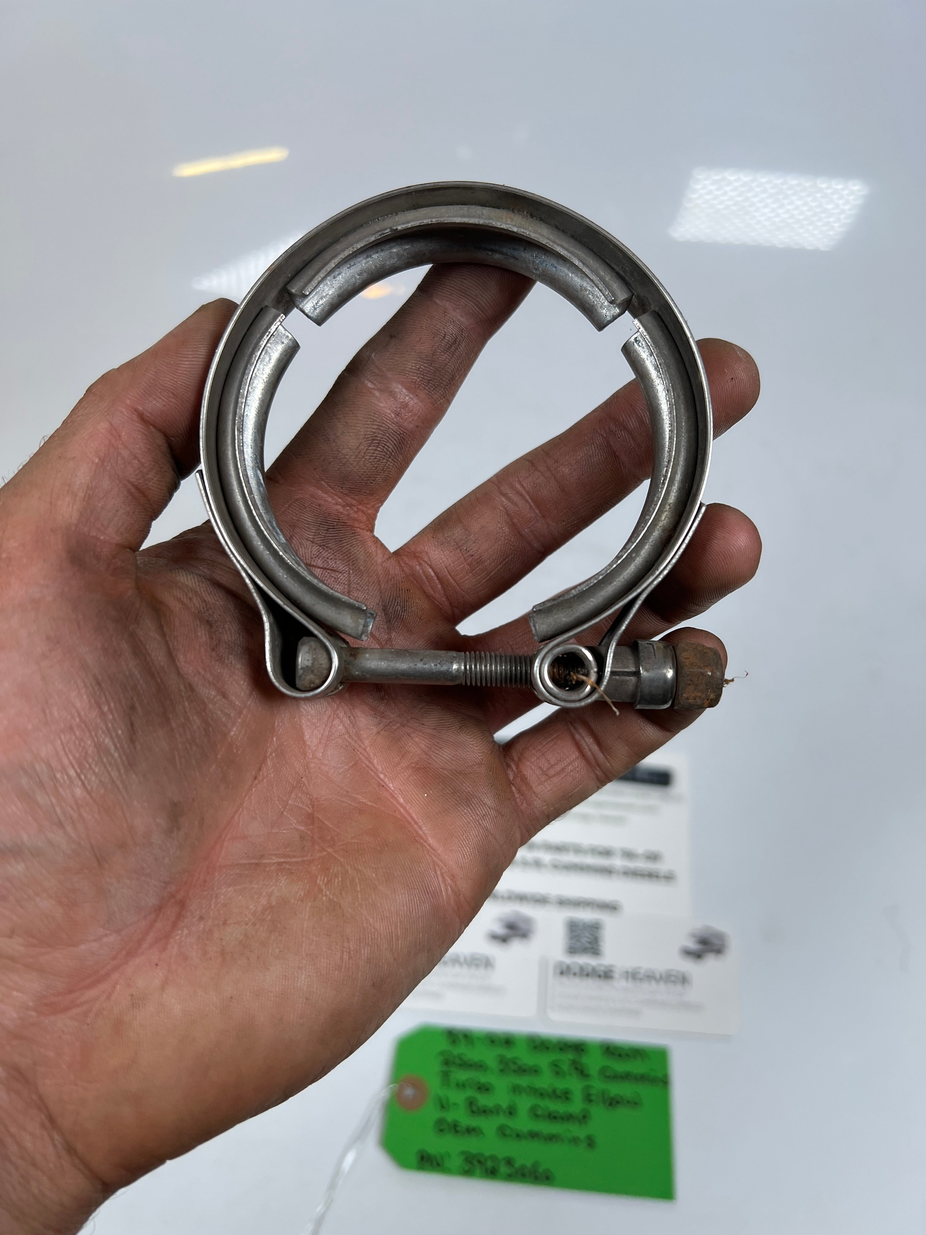 1989-2002 Dodge Ram 5.9L Cummins Turbo Intake Elbow V-Band Clamp
