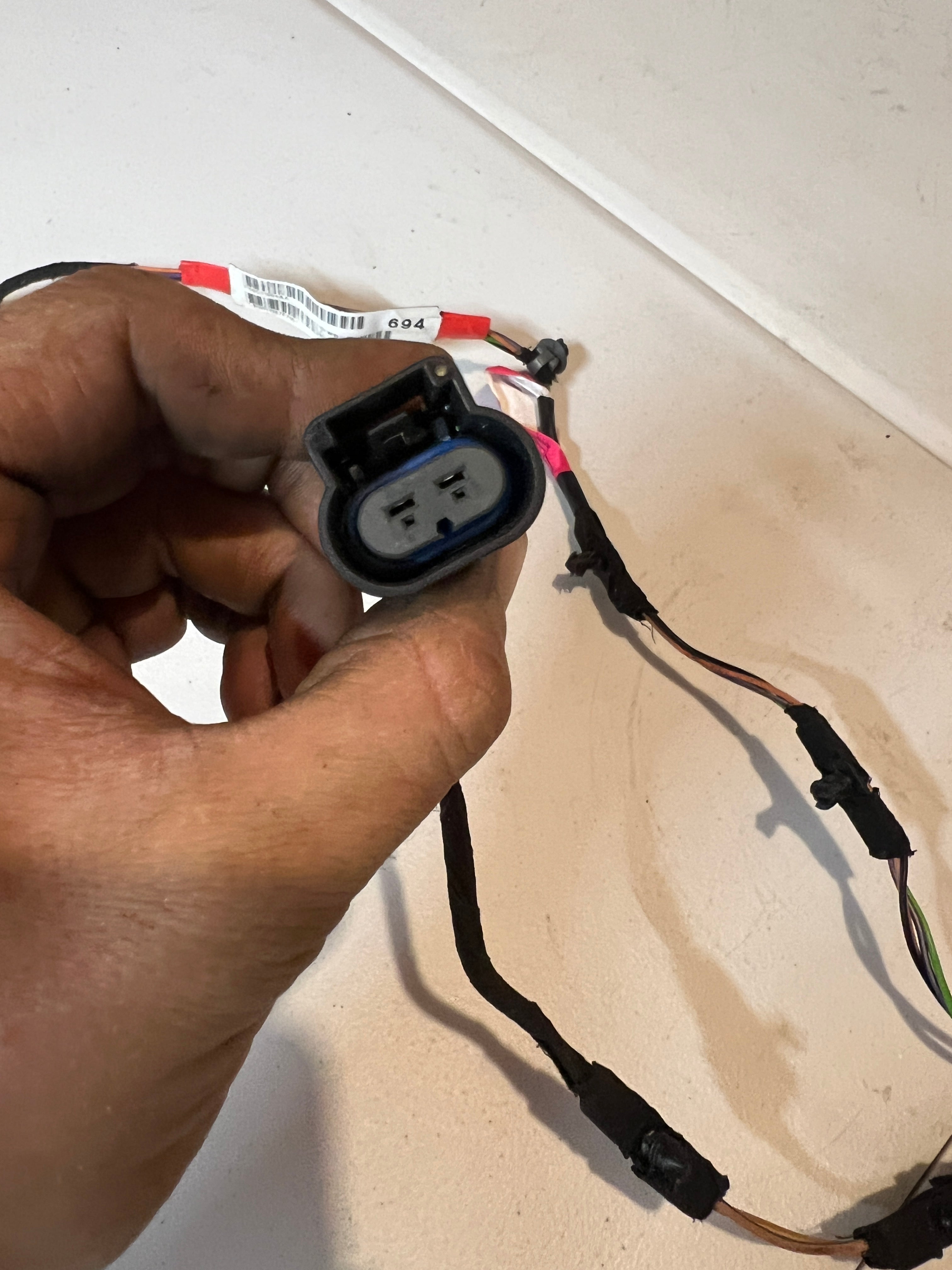 2006-2010 Dodge Ram 1500-3500 Rear LH or RH Power Door Wiring
