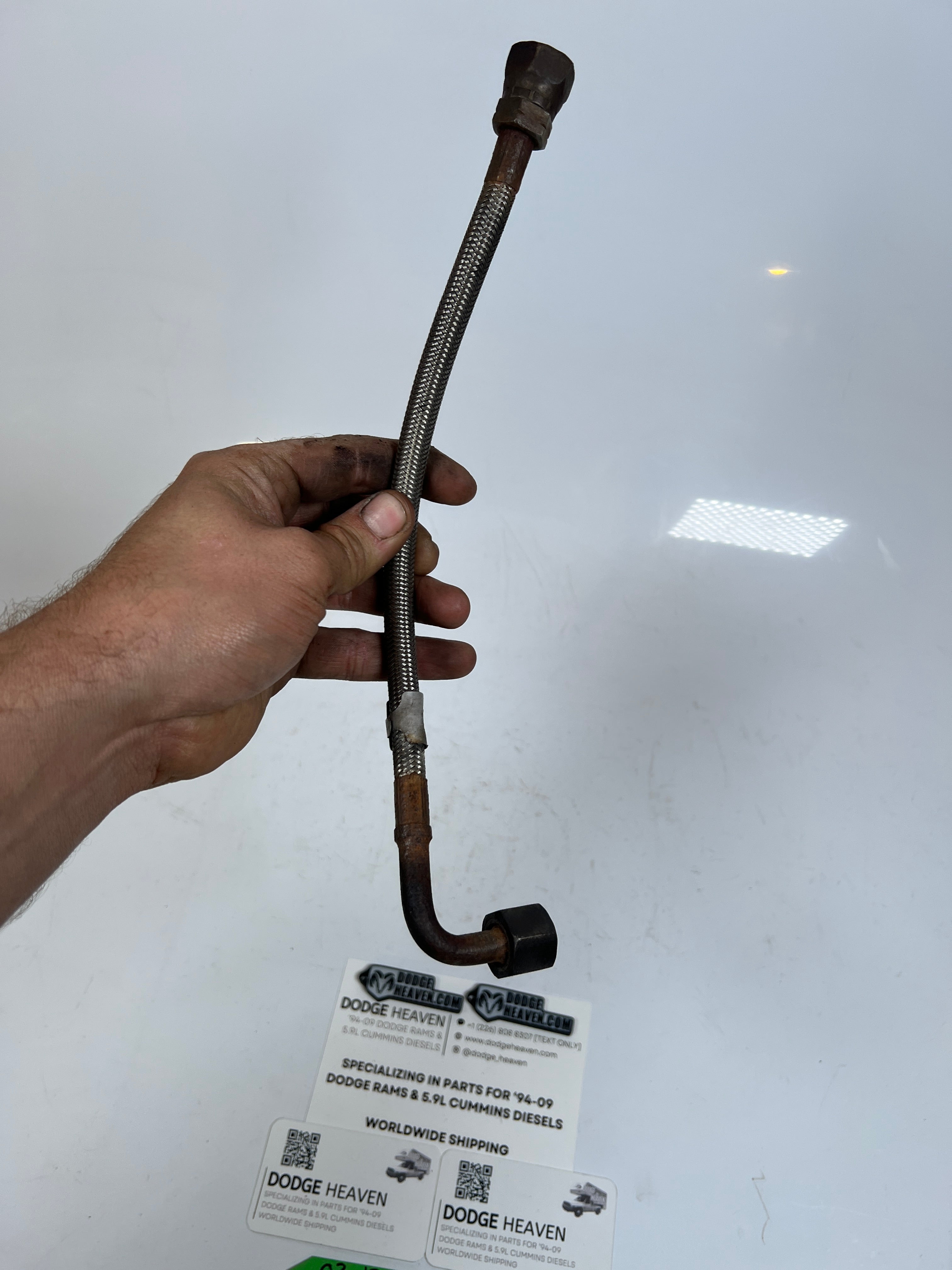 2003-2018 Dodge Ram 5.9L 6.7L Cummins Turbo Oil Feed Supply Line