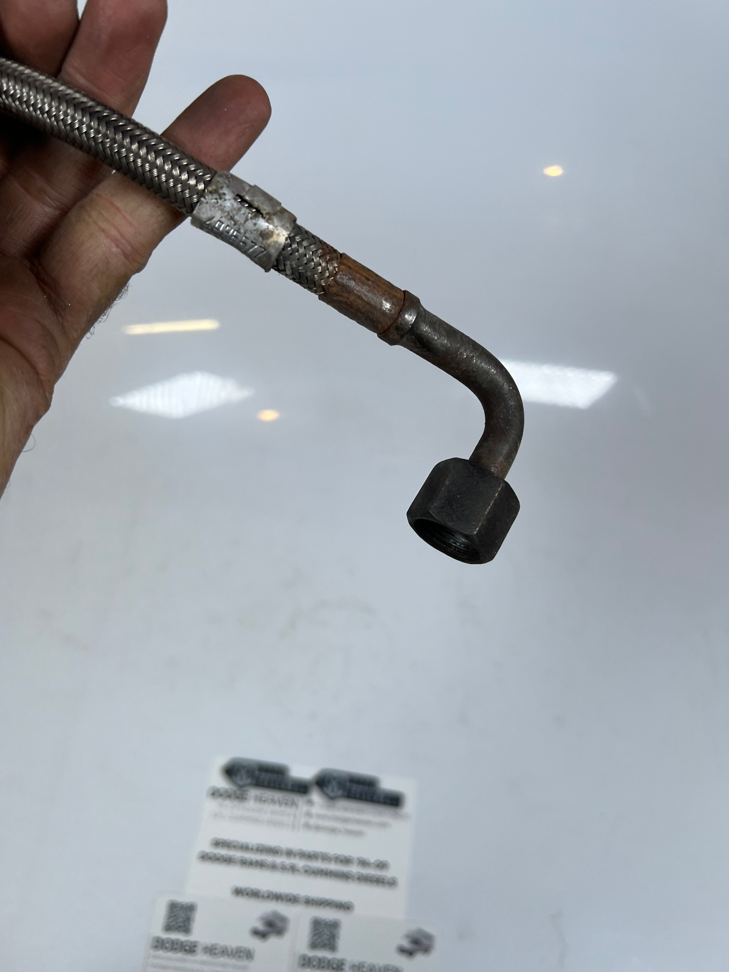 2003-2018 Dodge Ram 5.9L 6.7L Cummins Turbo Oil Feed Supply Line