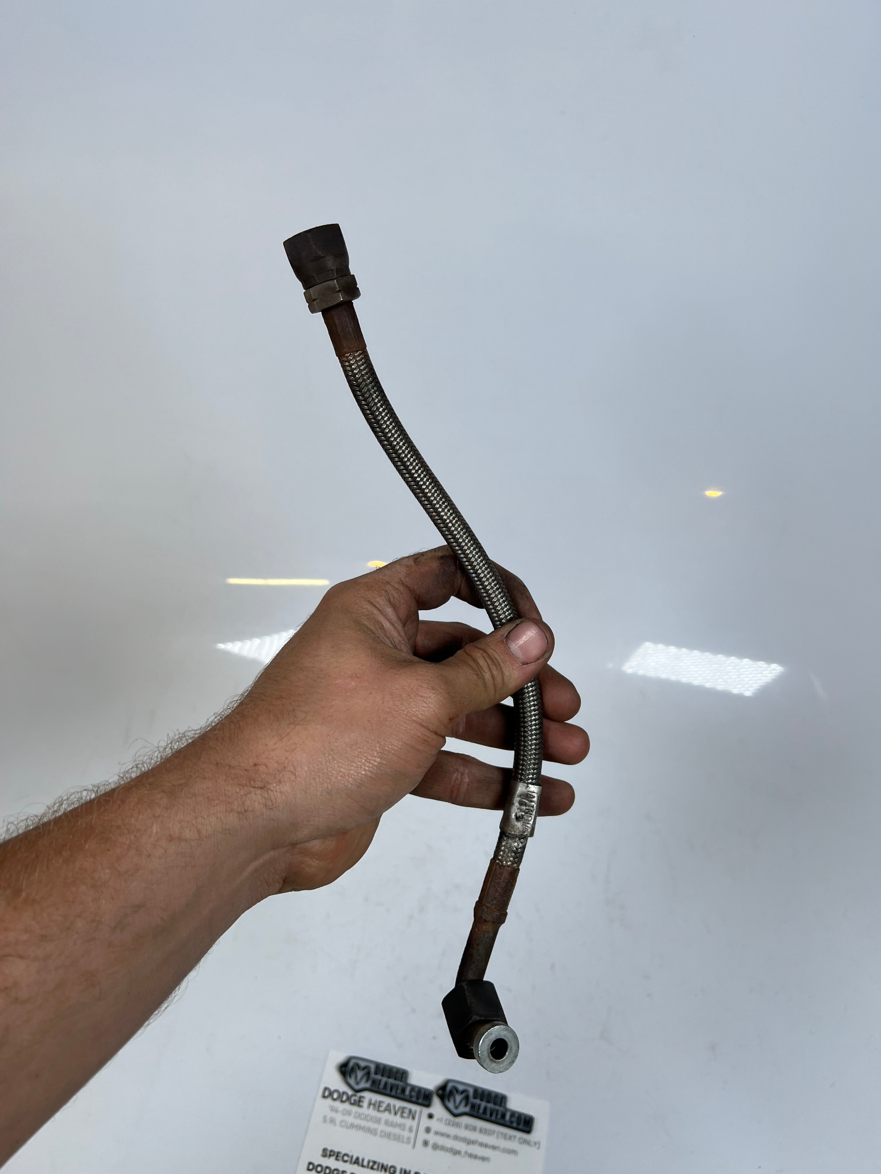 2003-2018 Dodge Ram 5.9L 6.7L Cummins Turbo Oil Feed Supply Line