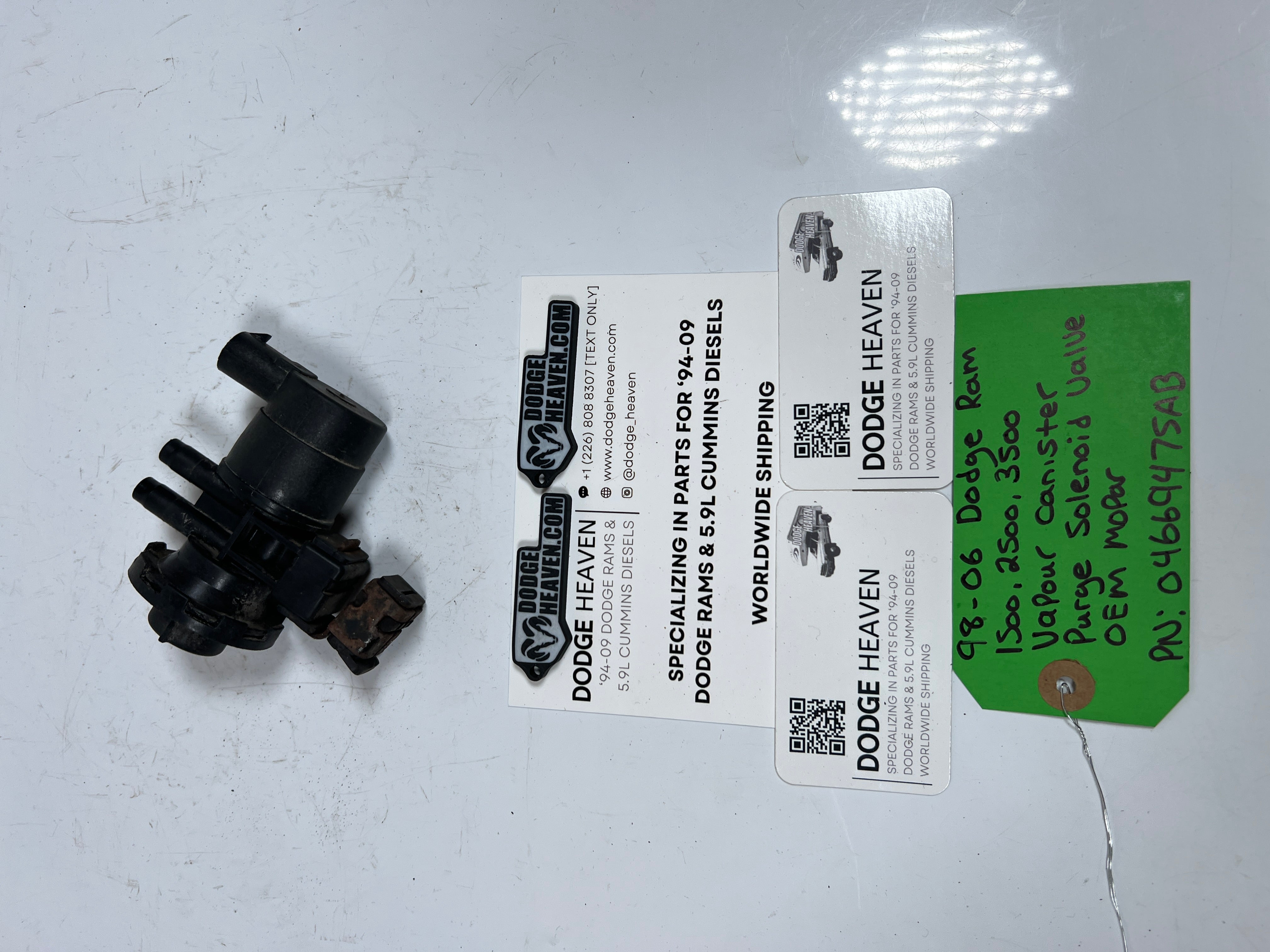 1998-2006 Dodge Ram 1500-3500 Vapor Canister Pruge Solenoid Valve