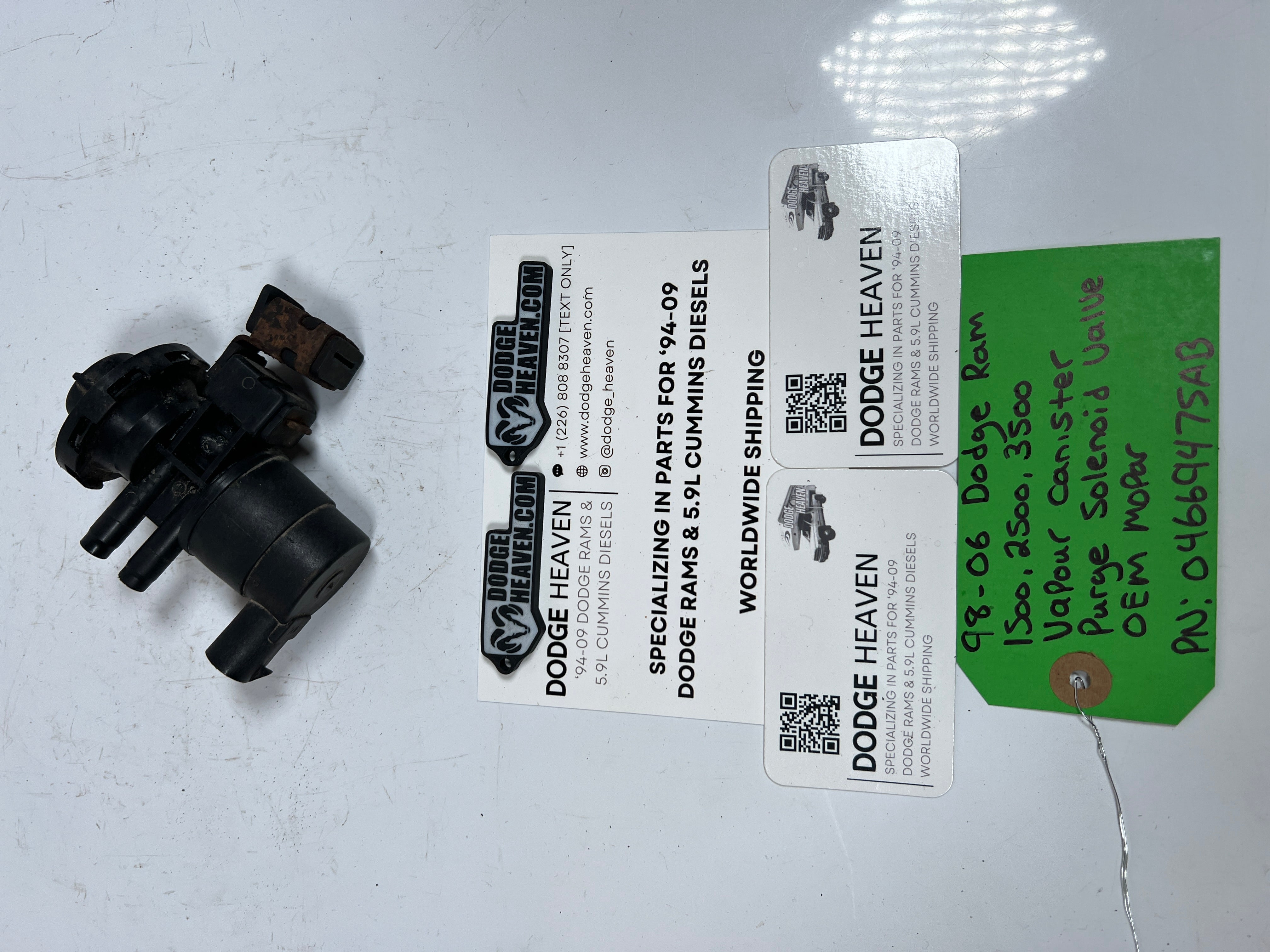 1998-2006 Dodge Ram 1500-3500 Vapor Canister Pruge Solenoid Valve