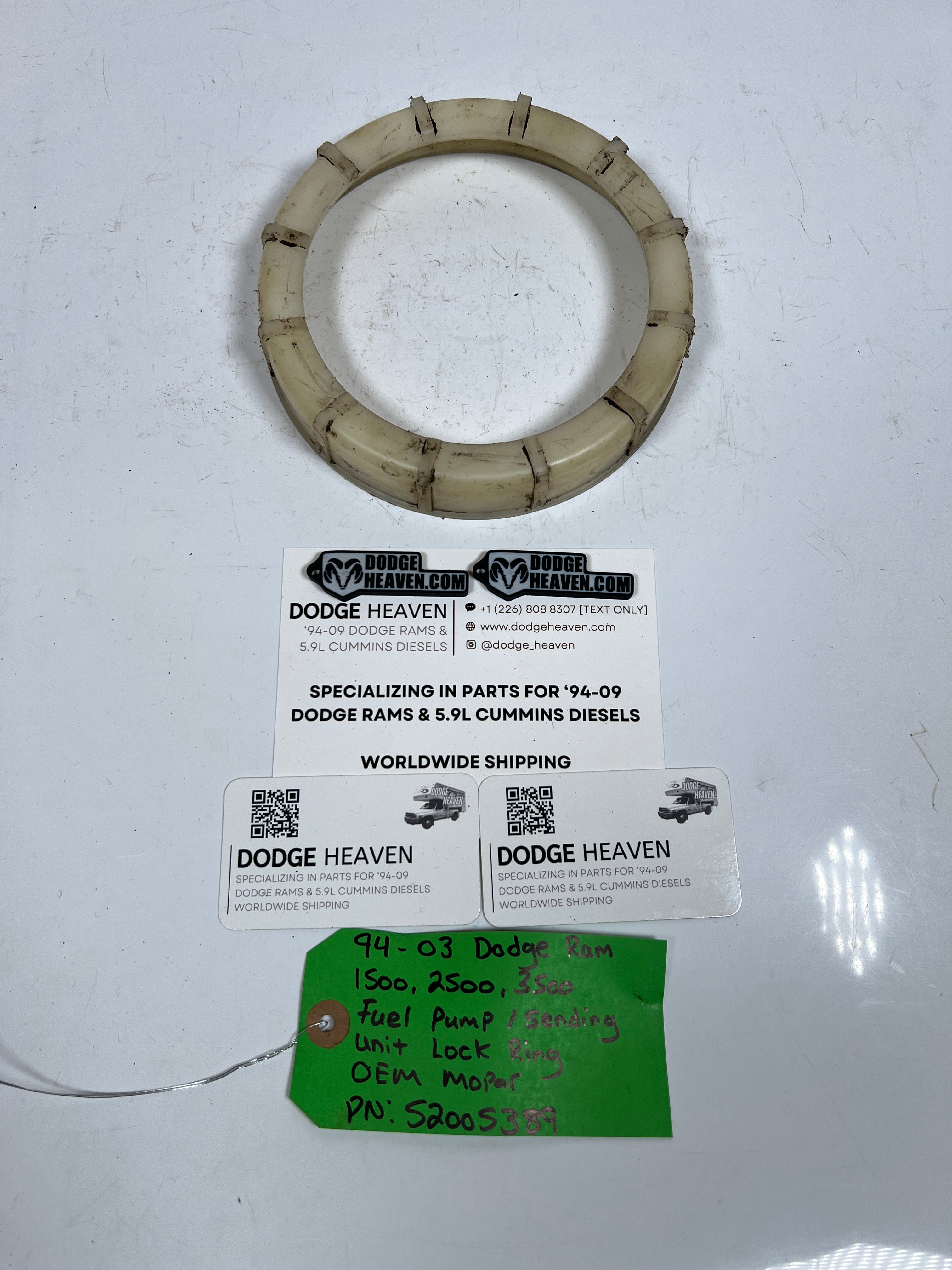 1994-2003 Dodge Ram 1500-3500 Fuel Pump Sending Unit Lock Ring