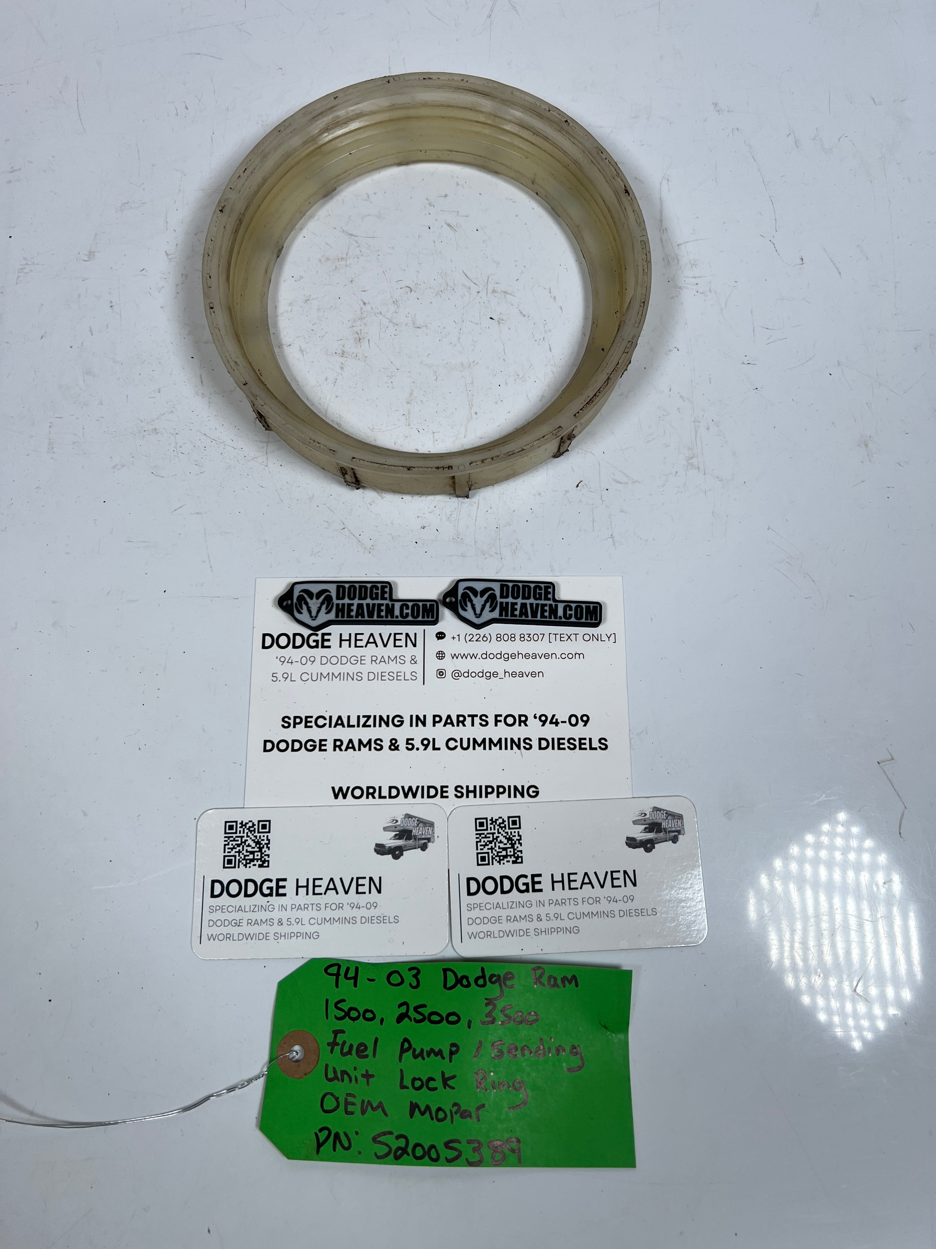 1994-2003 Dodge Ram 1500-3500 Fuel Pump Sending Unit Lock Ring