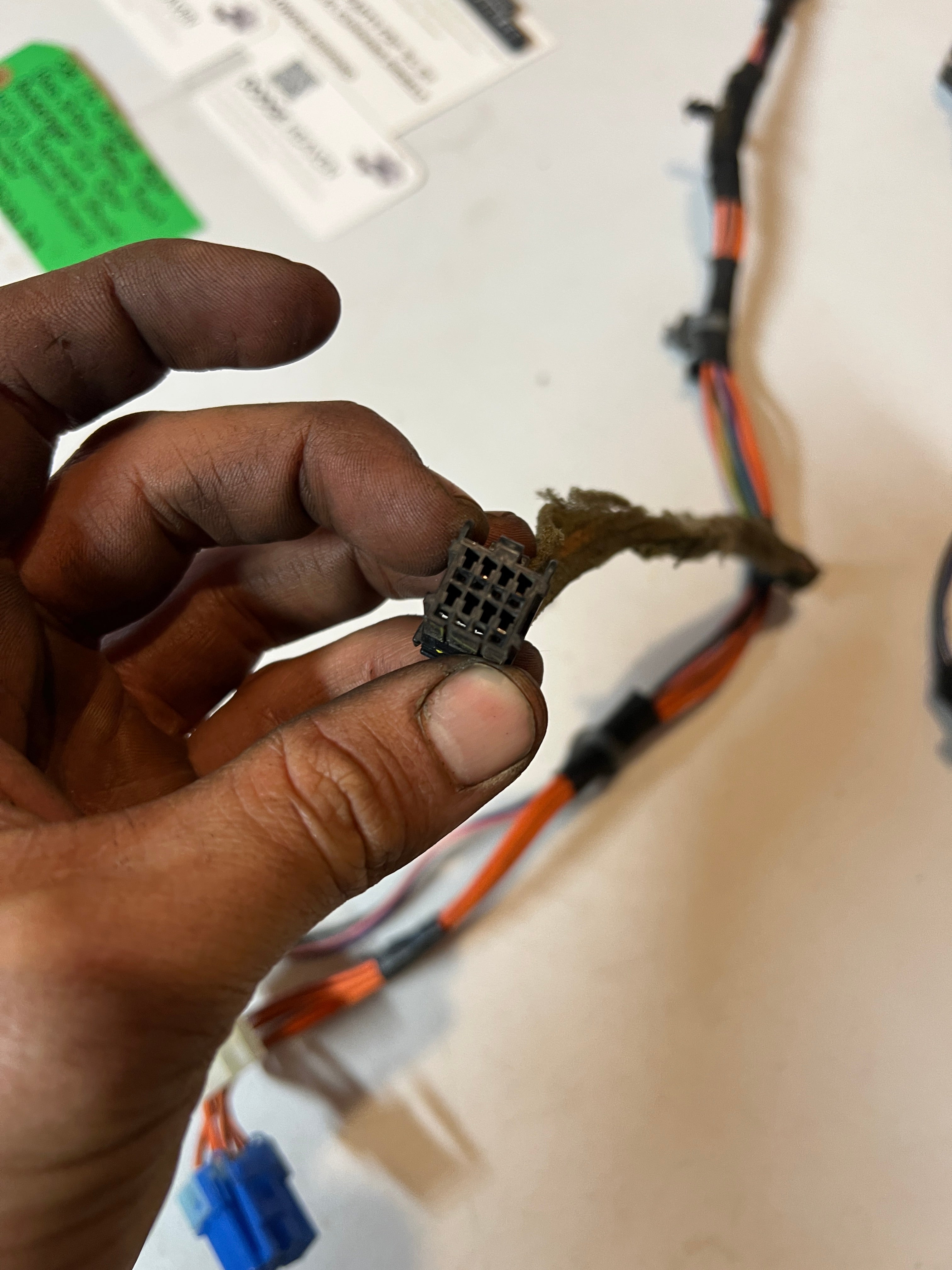 2006-2010 Dodge Ram Front Passenger Power Door Wiring Harness