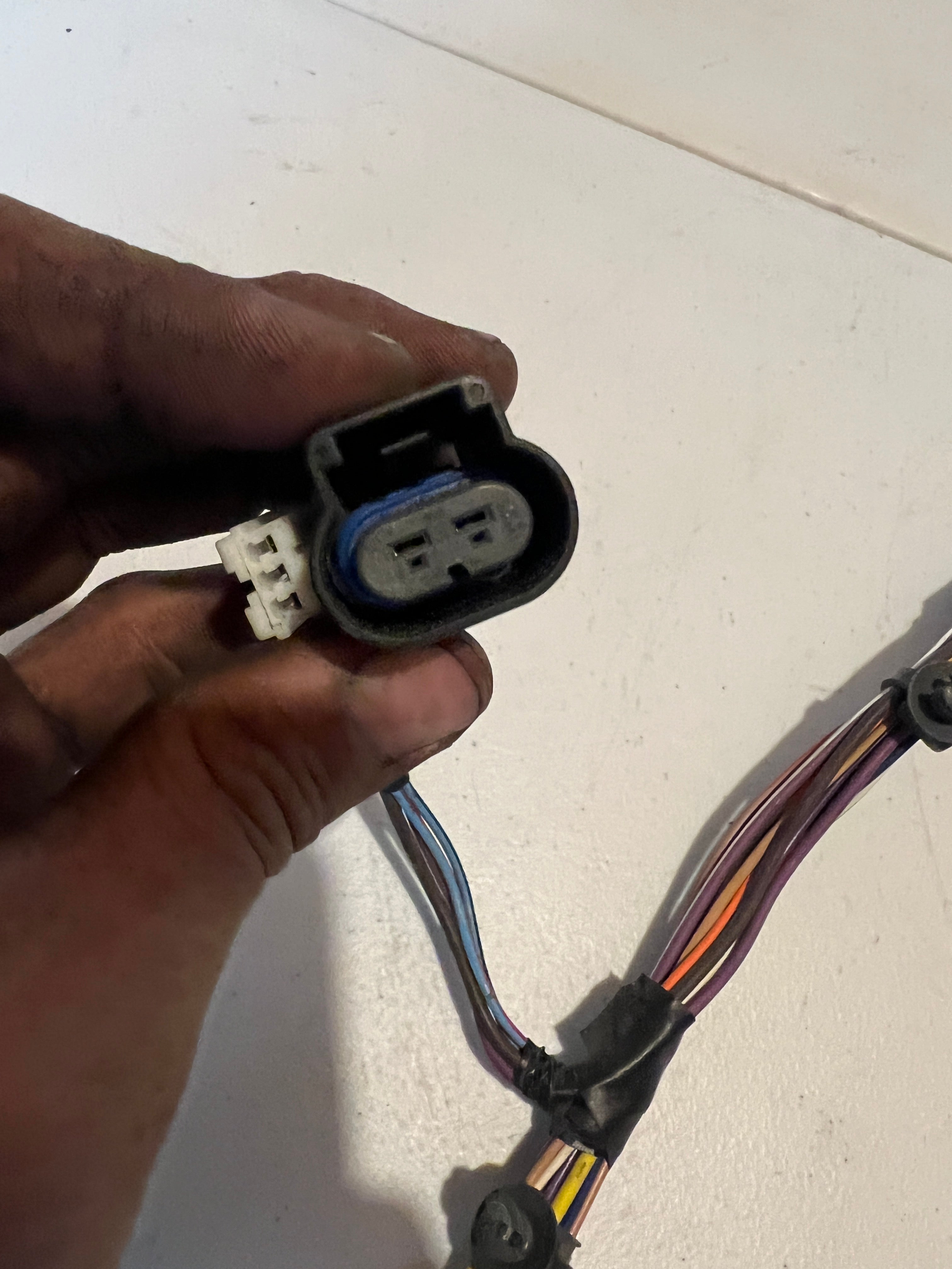 2002-2003 Dodge Ram Front Passenger Power Door Wiring Harness
