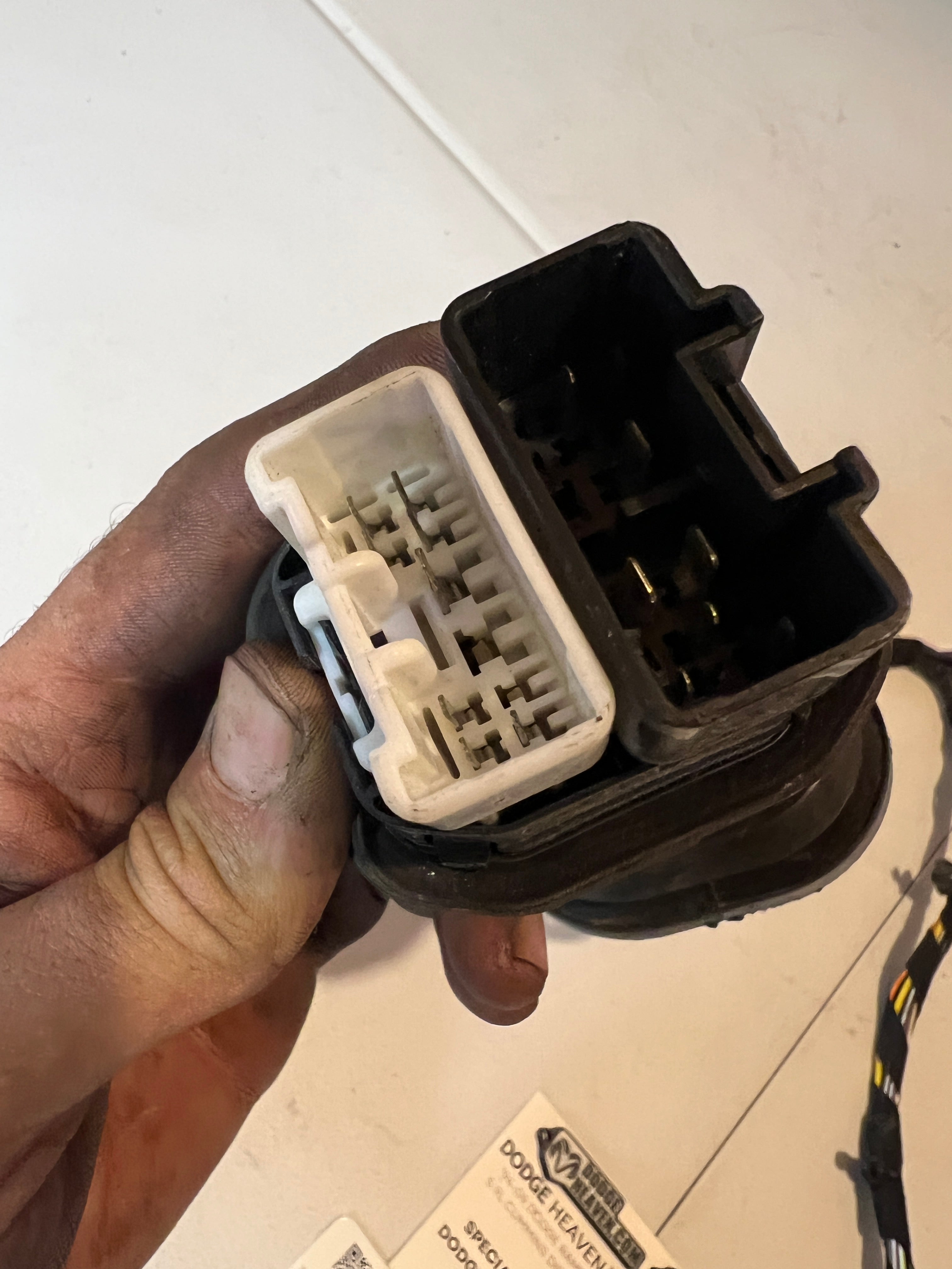 2002-2003 Dodge Ram Front Passenger Power Door Wiring Harness