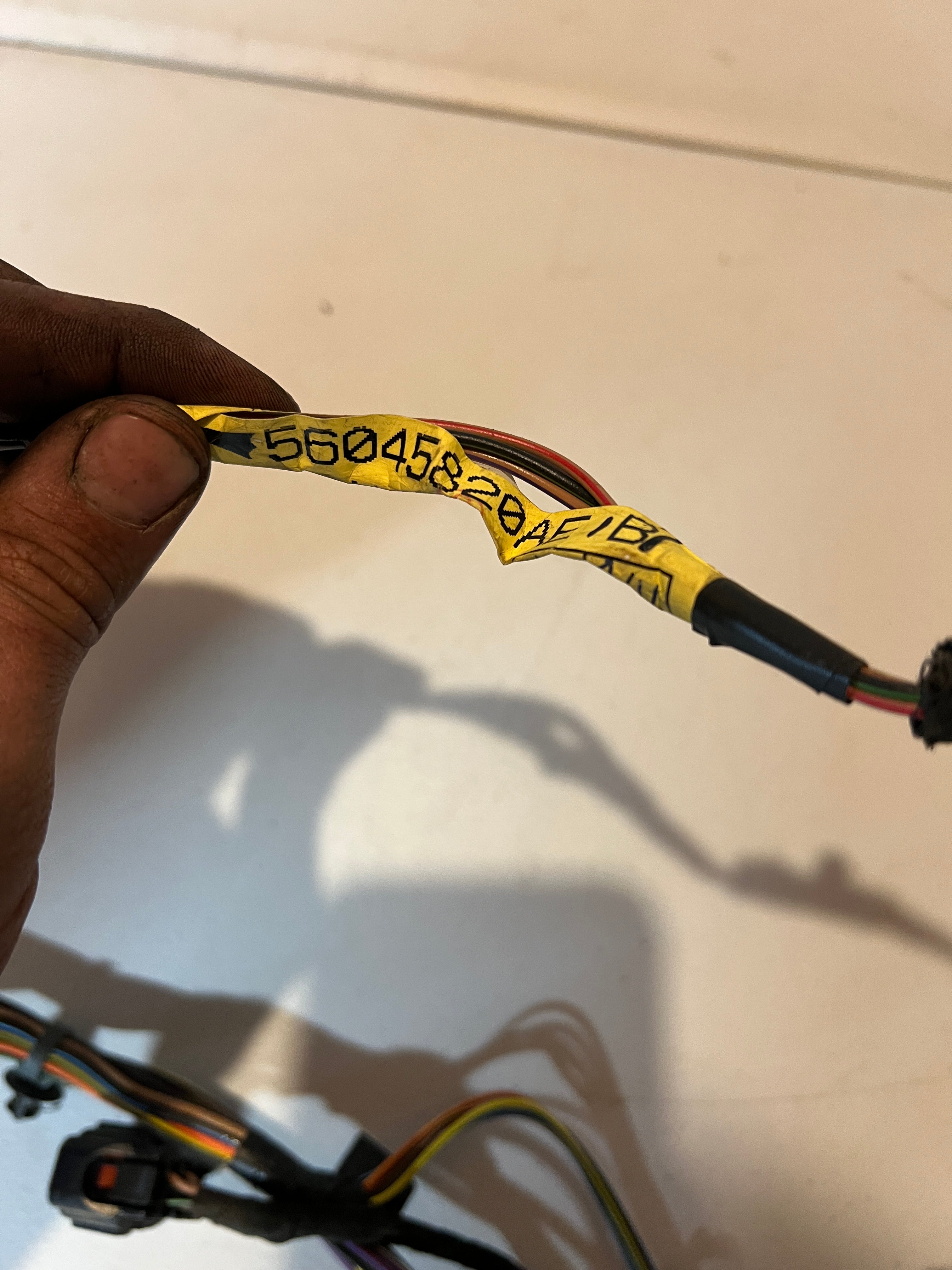 2002-2003 Dodge Ram Front Passenger Power Door Wiring Harness