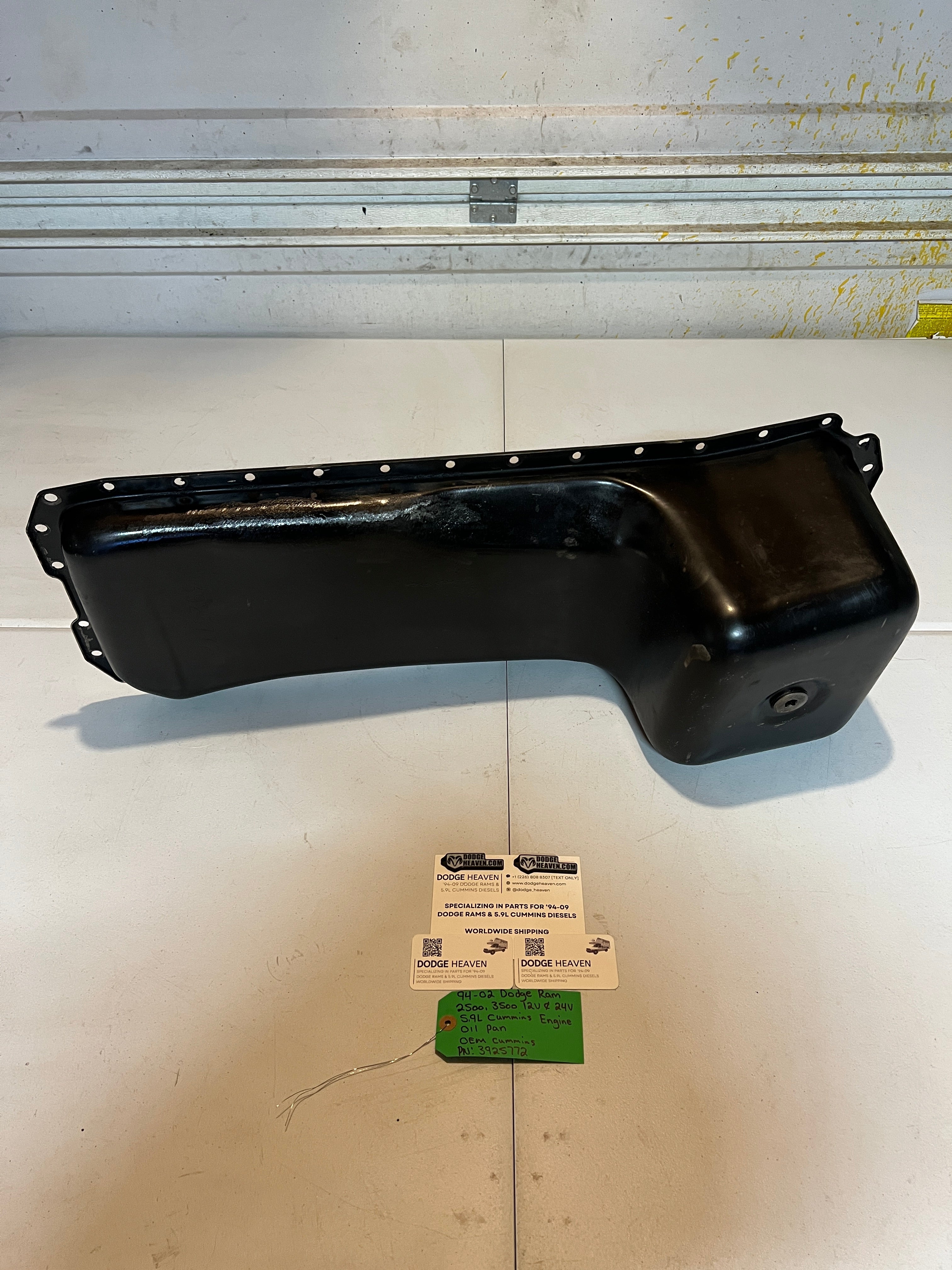 1994-2002 Dodge Ram 12 Valve & 24 Valve 5.9L Cummins Engine Oil Pan