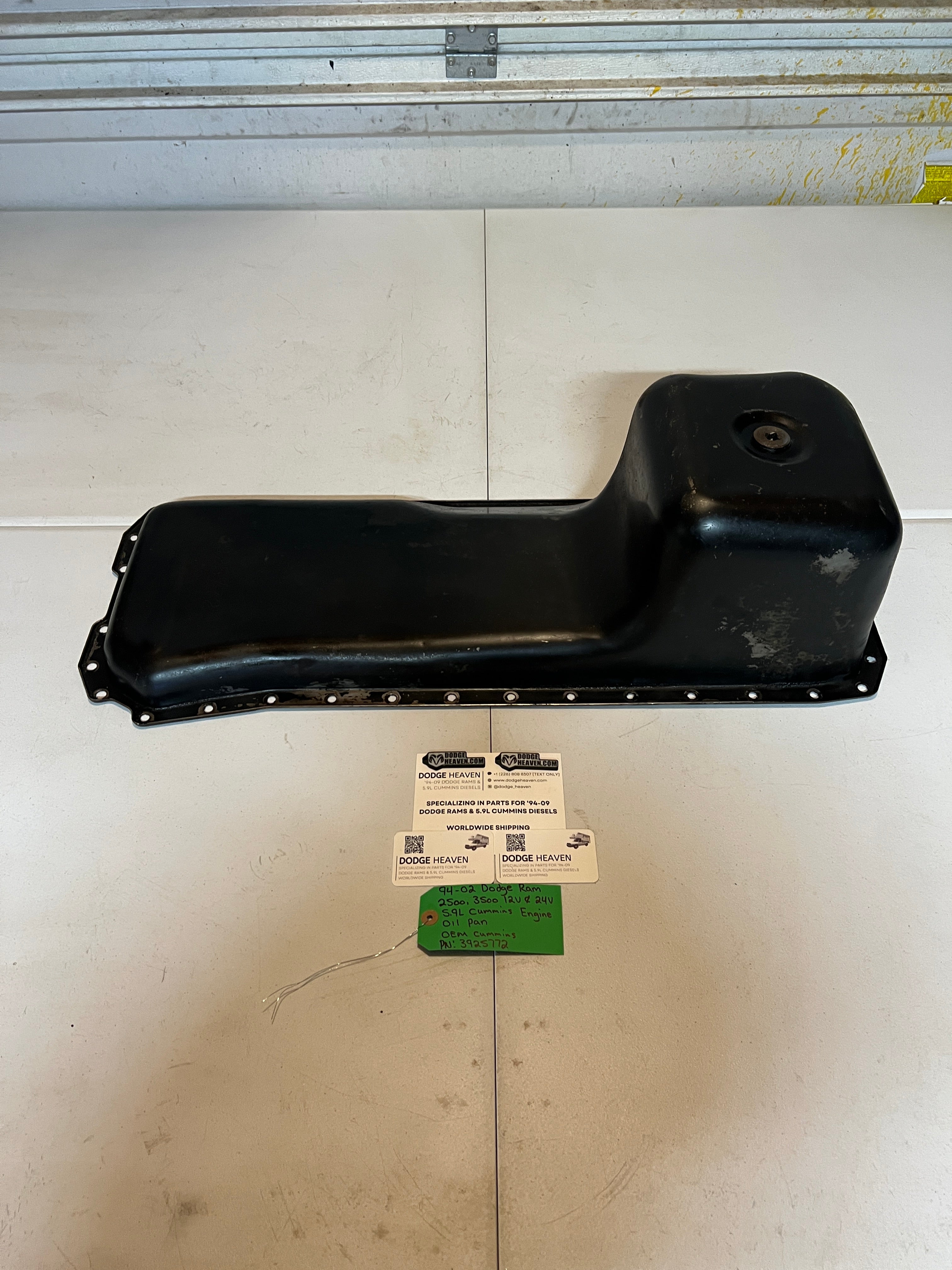 1994-2002 Dodge Ram 12 Valve & 24 Valve 5.9L Cummins Engine Oil Pan