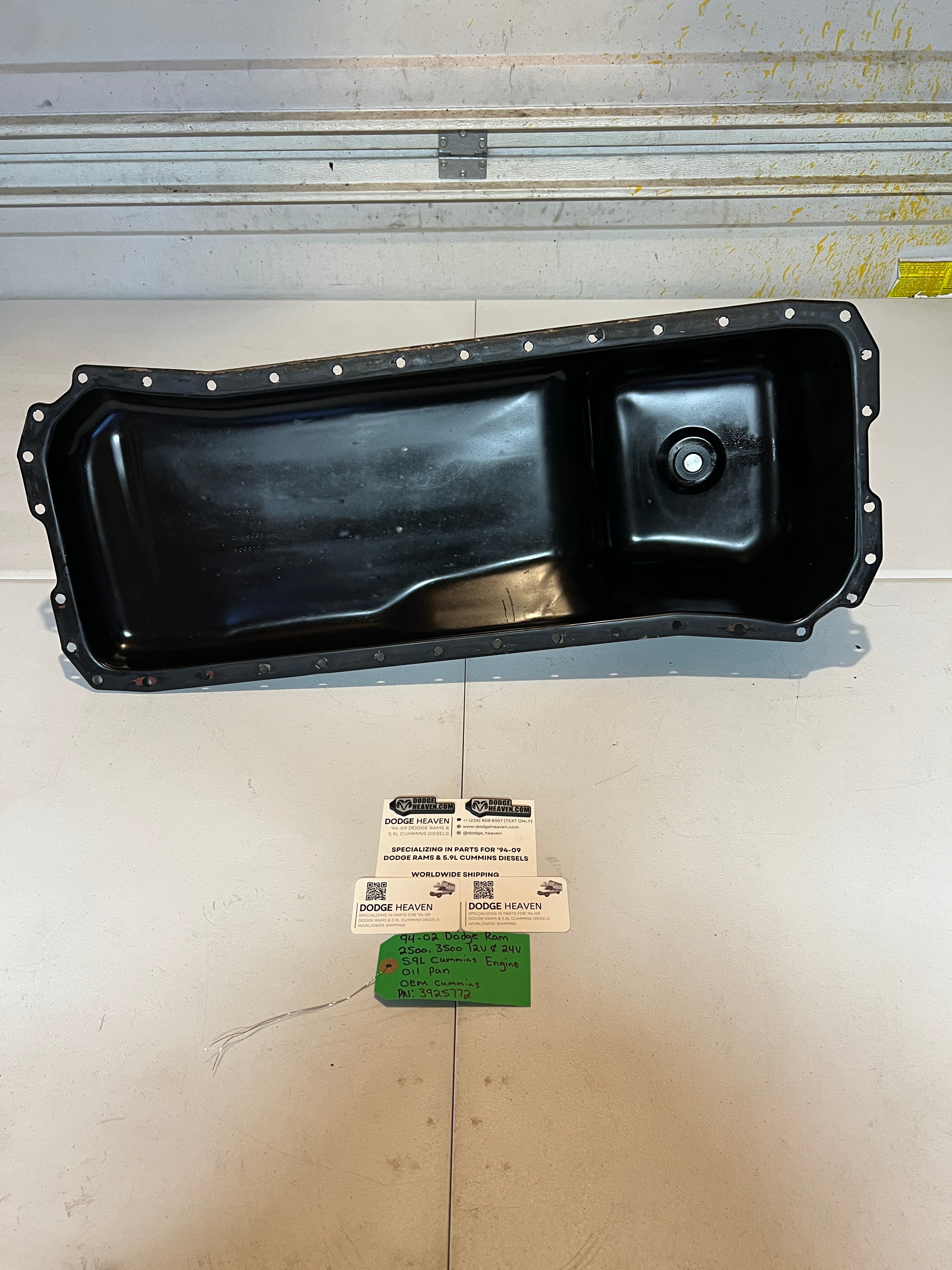 1994-2002 Dodge Ram 12 Valve & 24 Valve 5.9L Cummins Engine Oil Pan
