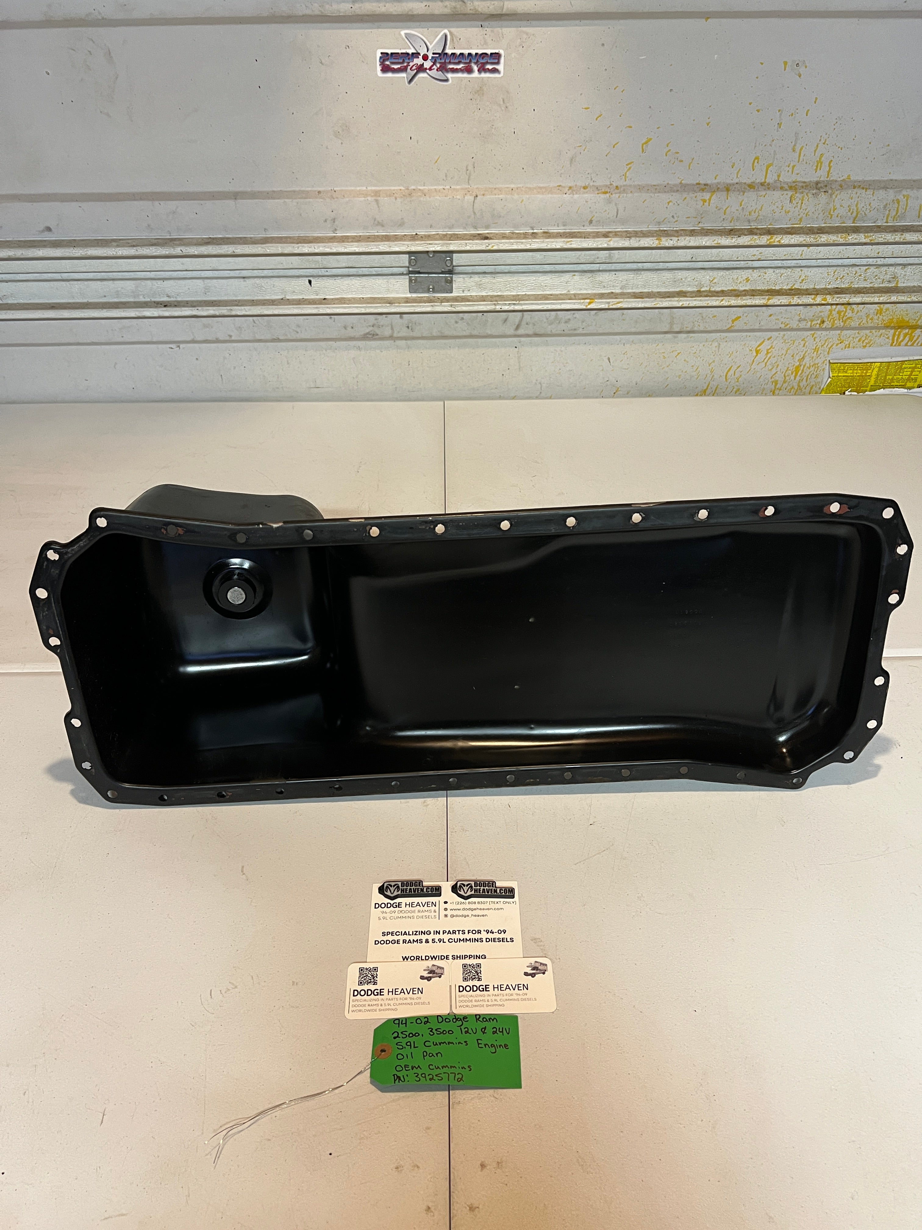 1994-2002 Dodge Ram 12 Valve & 24 Valve 5.9L Cummins Engine Oil Pan