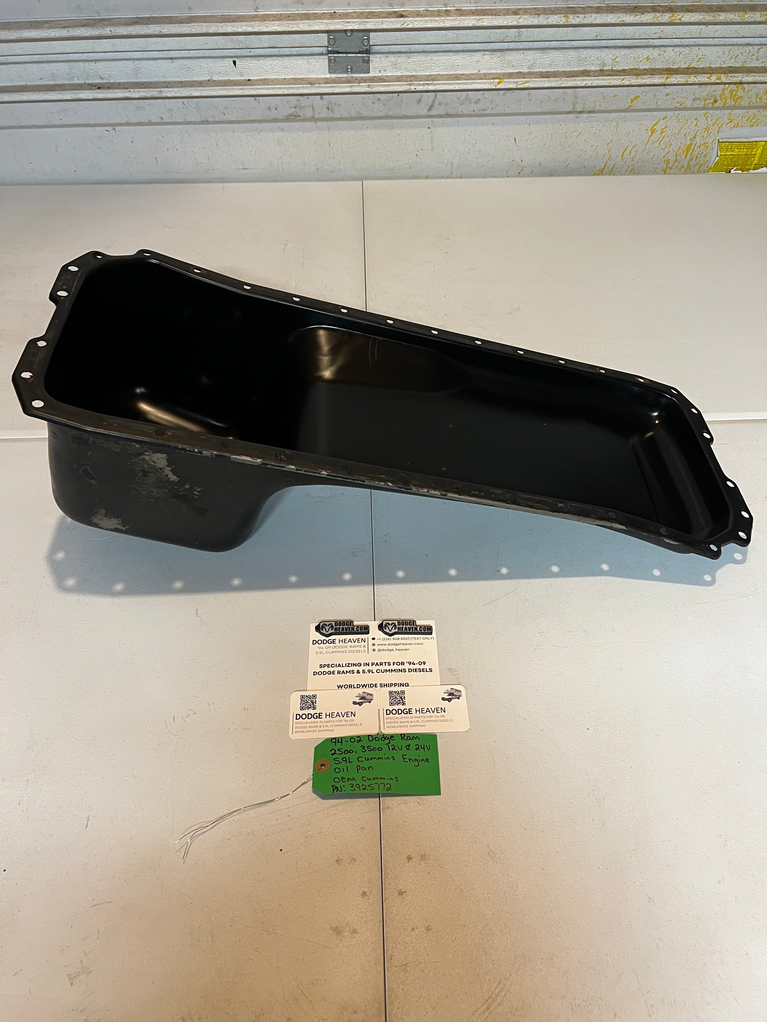 1994-2002 Dodge Ram 12 Valve & 24 Valve 5.9L Cummins Engine Oil Pan