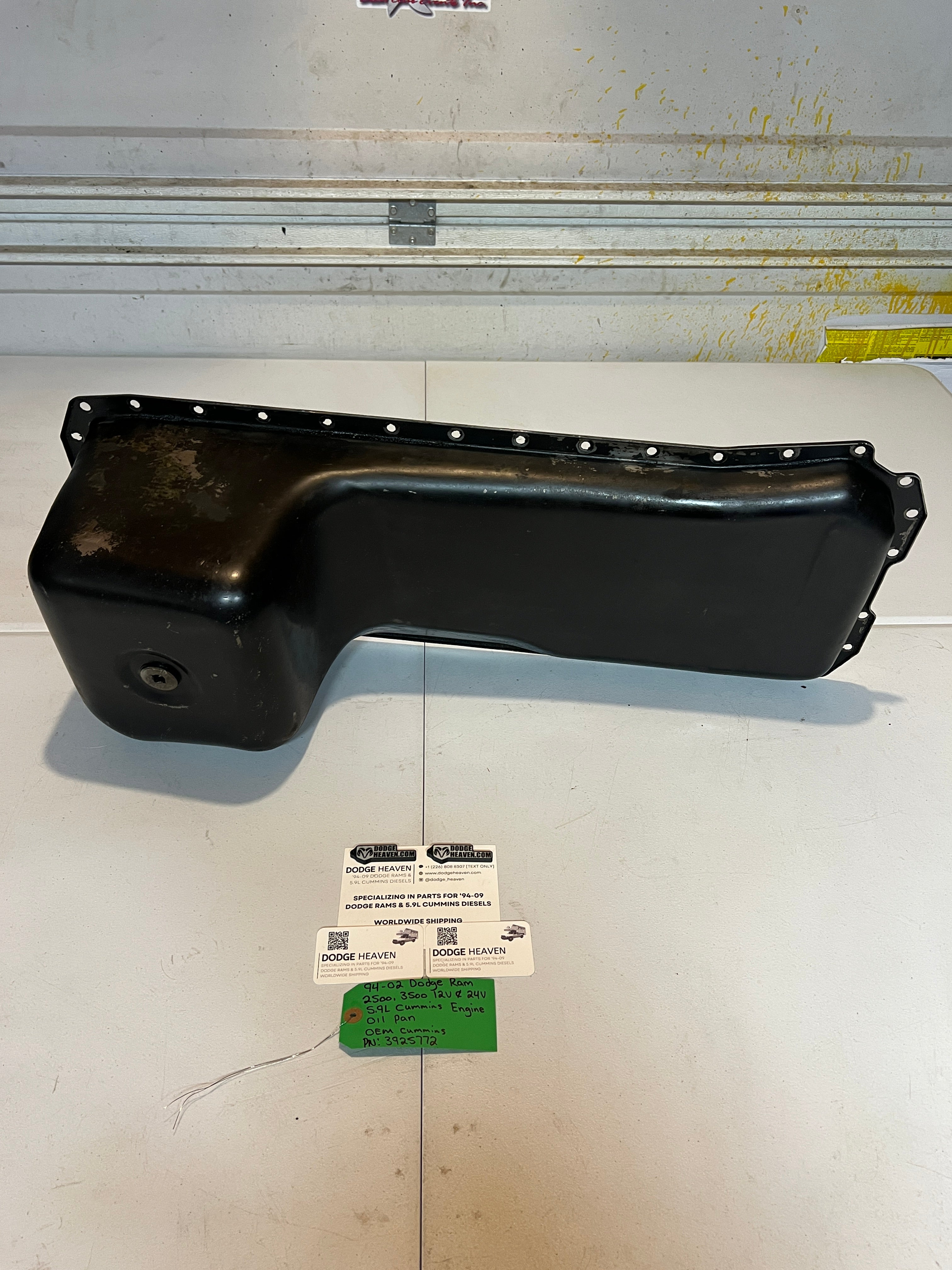 1994-2002 Dodge Ram 12 Valve & 24 Valve 5.9L Cummins Engine Oil Pan