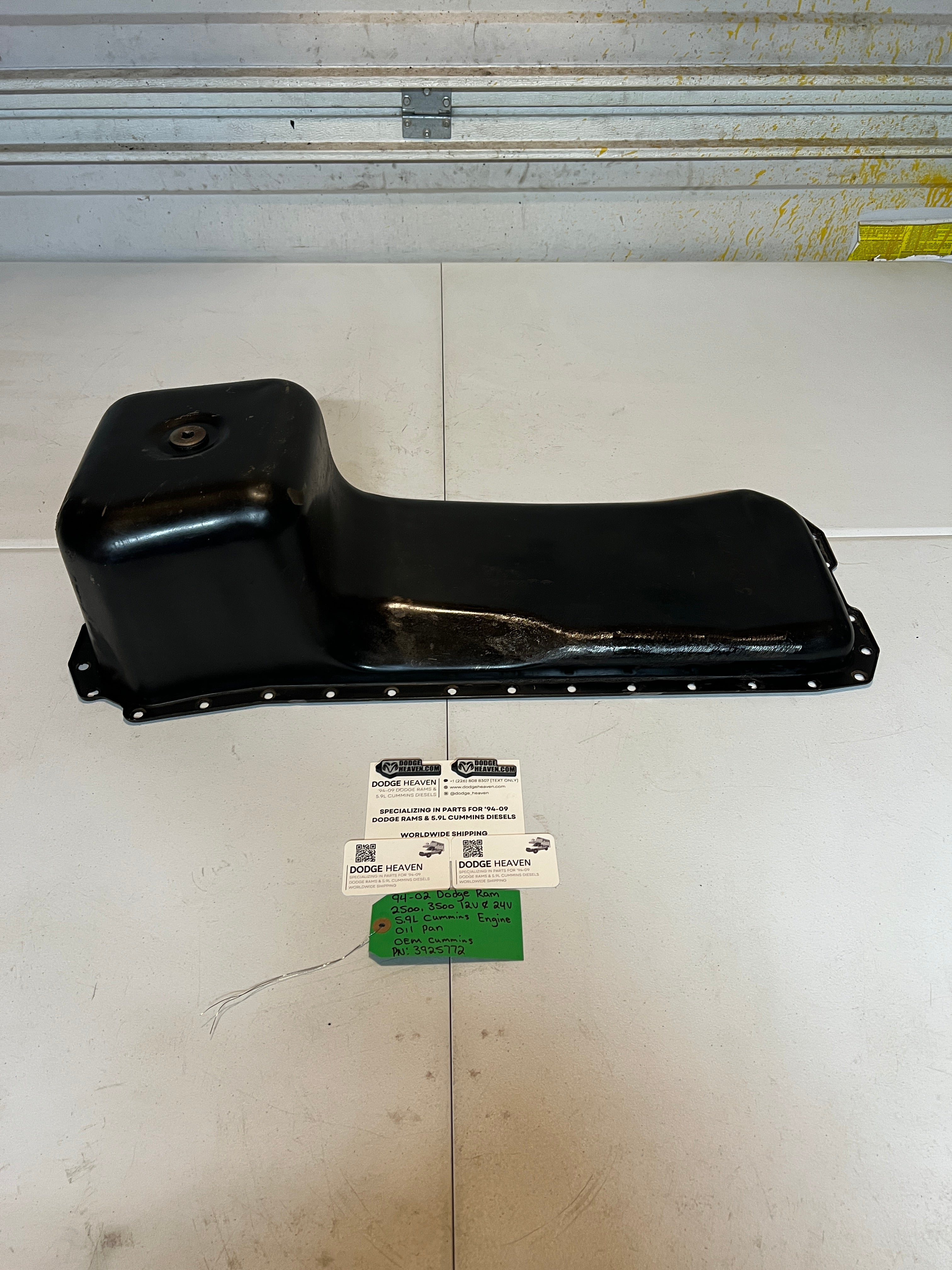 1994-2002 Dodge Ram 12 Valve & 24 Valve 5.9L Cummins Engine Oil Pan