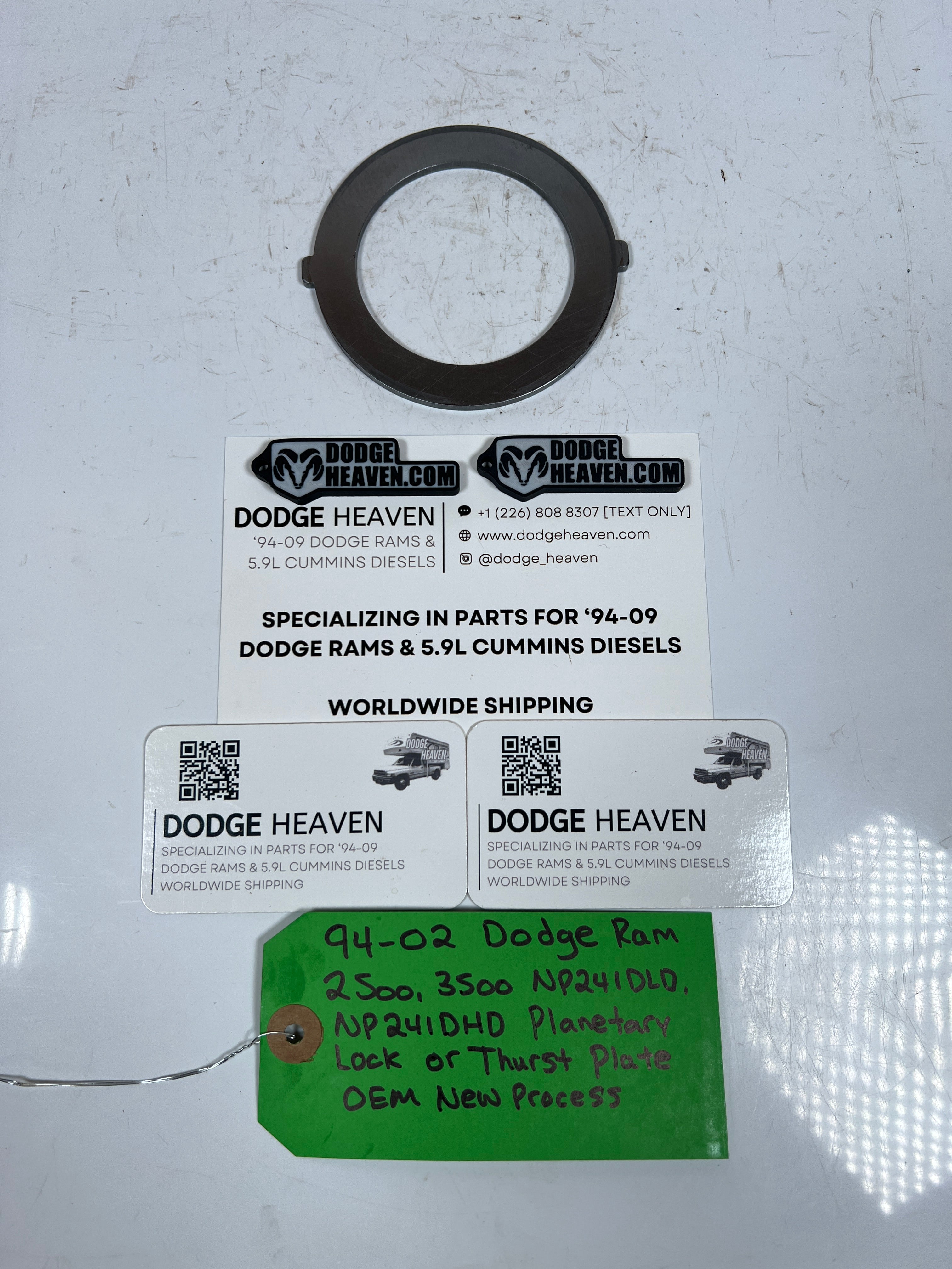 1994-2002 Dodge Ram 241DLD 241DHD Planetary Thrust Plate New Process