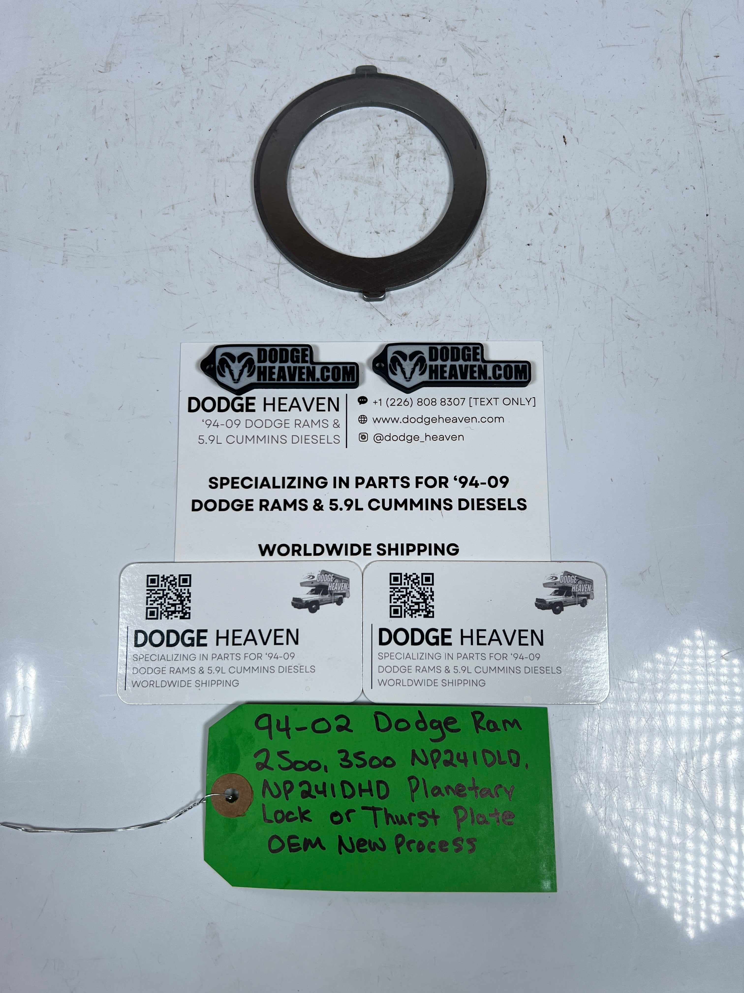 1994-2002 Dodge Ram 241DLD 241DHD Planetary Thrust Plate New Process
