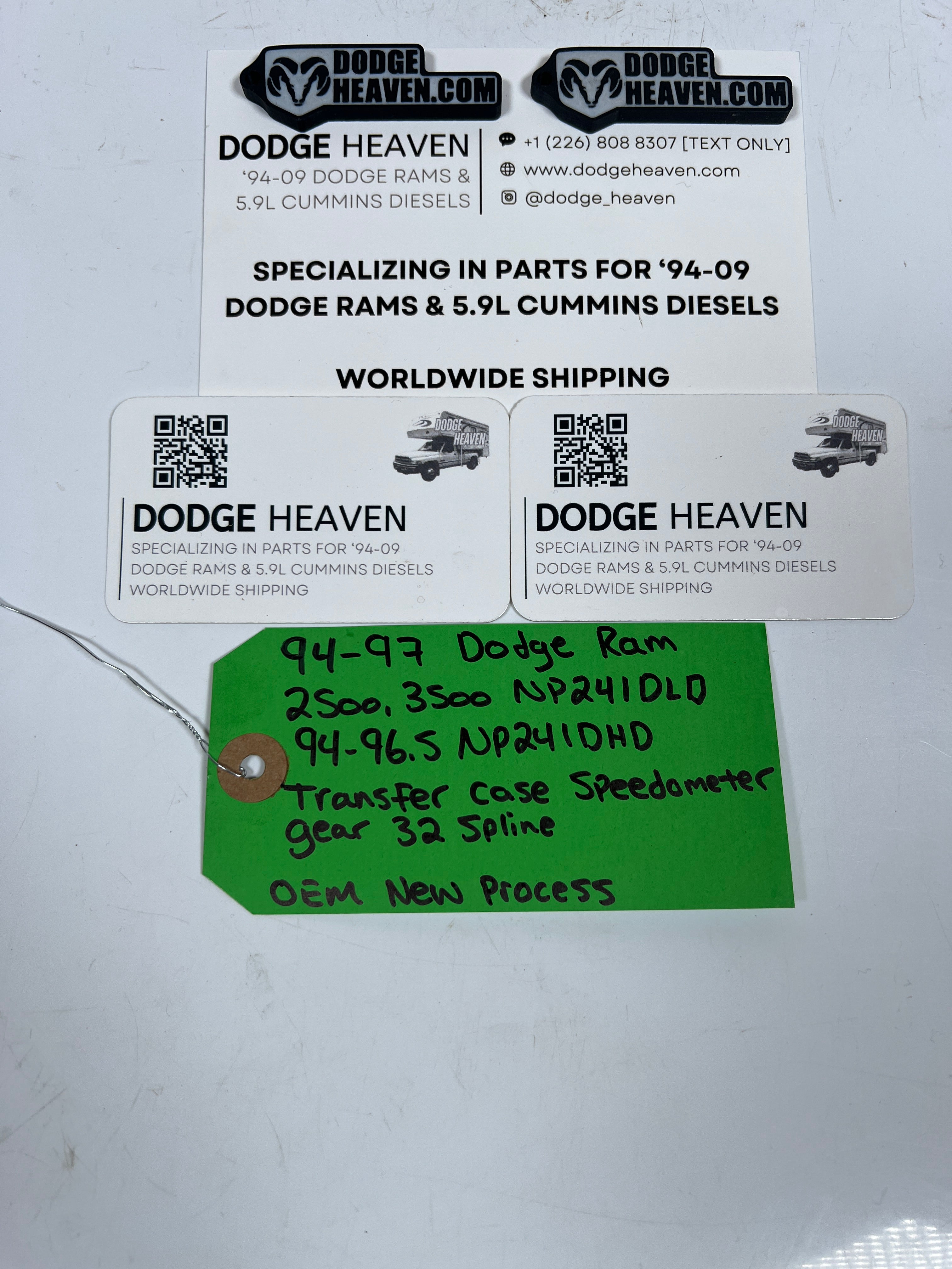 1994-1997 Dodge Ram 241DLD 241DHD Transfer Case Speedometer Gear 32 Spline