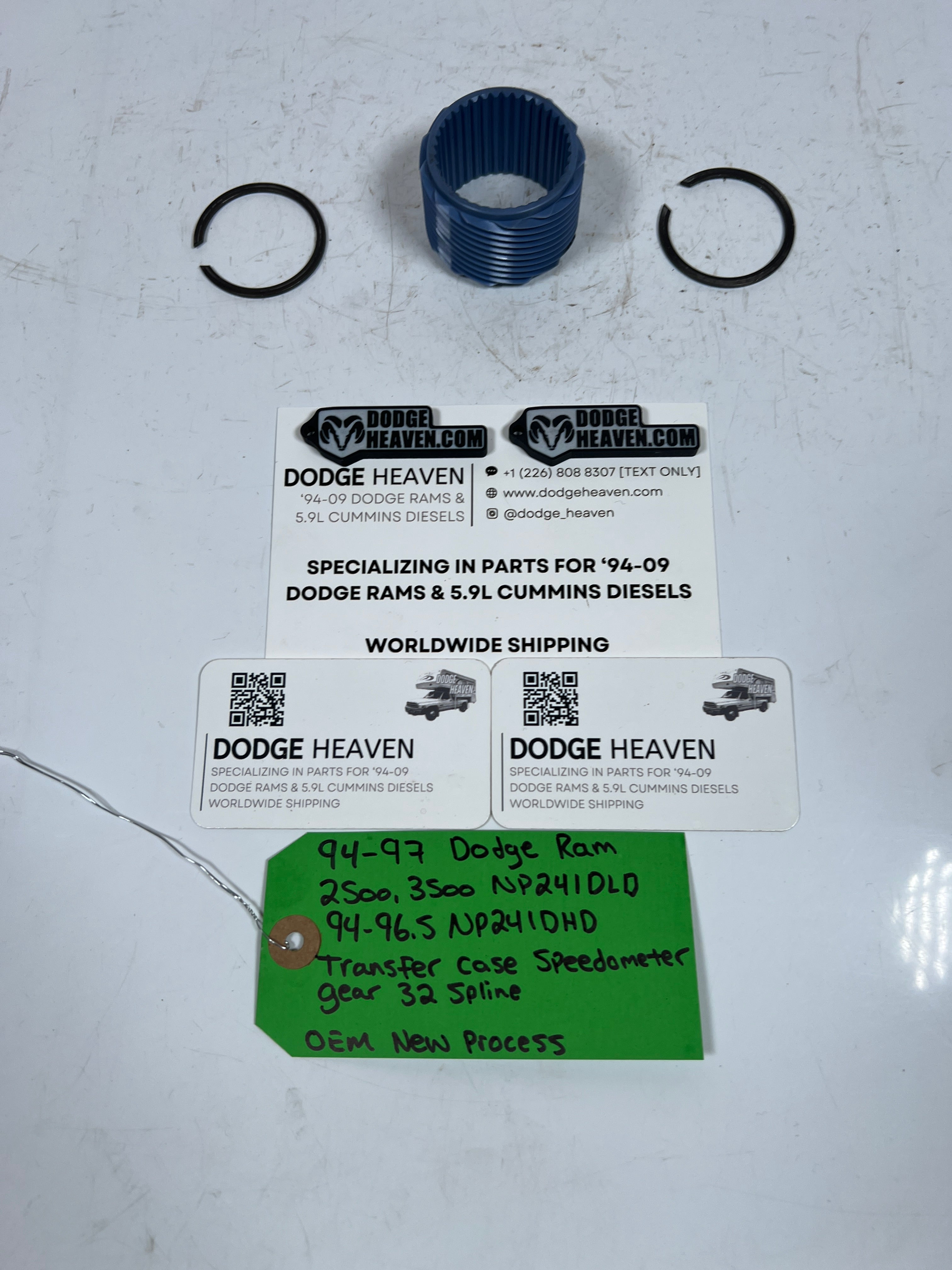 1994-1997 Dodge Ram 241DLD 241DHD Transfer Case Speedometer Gear 32 Spline