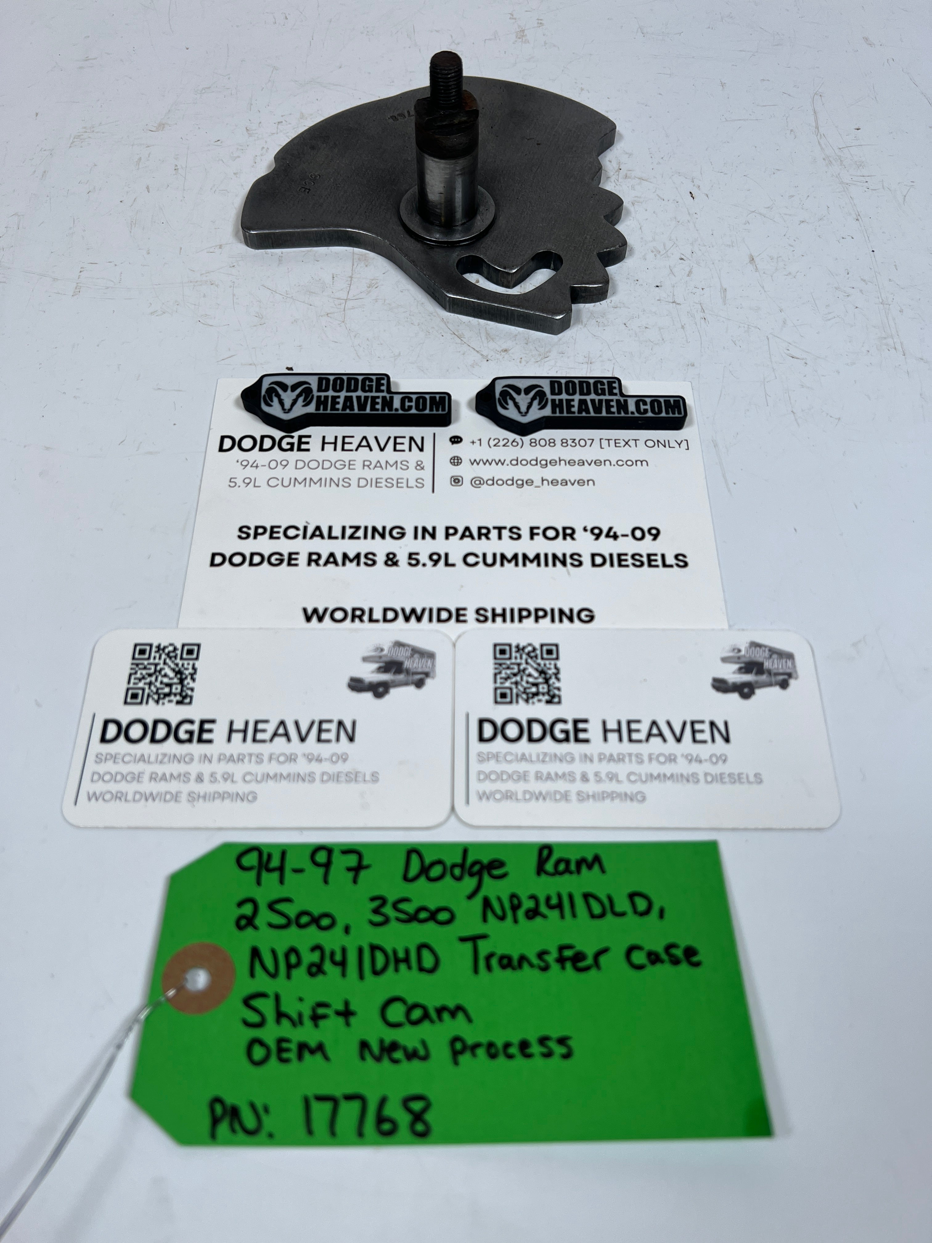 1994-1997 Dodge Ram 241DLD 241DHD Transfer Case Shift Cam New Process