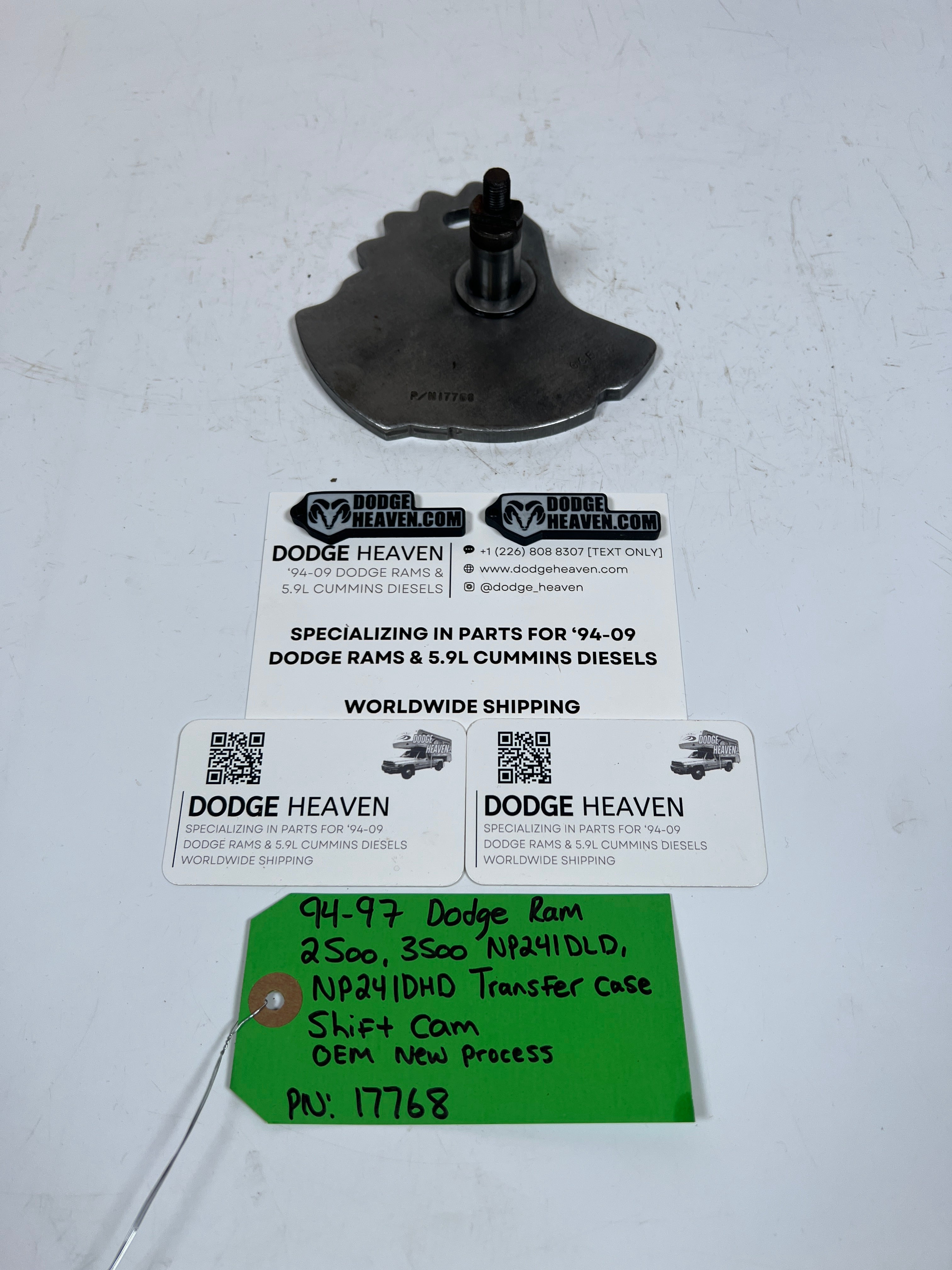 1994-1997 Dodge Ram 241DLD 241DHD Transfer Case Shift Cam New Process